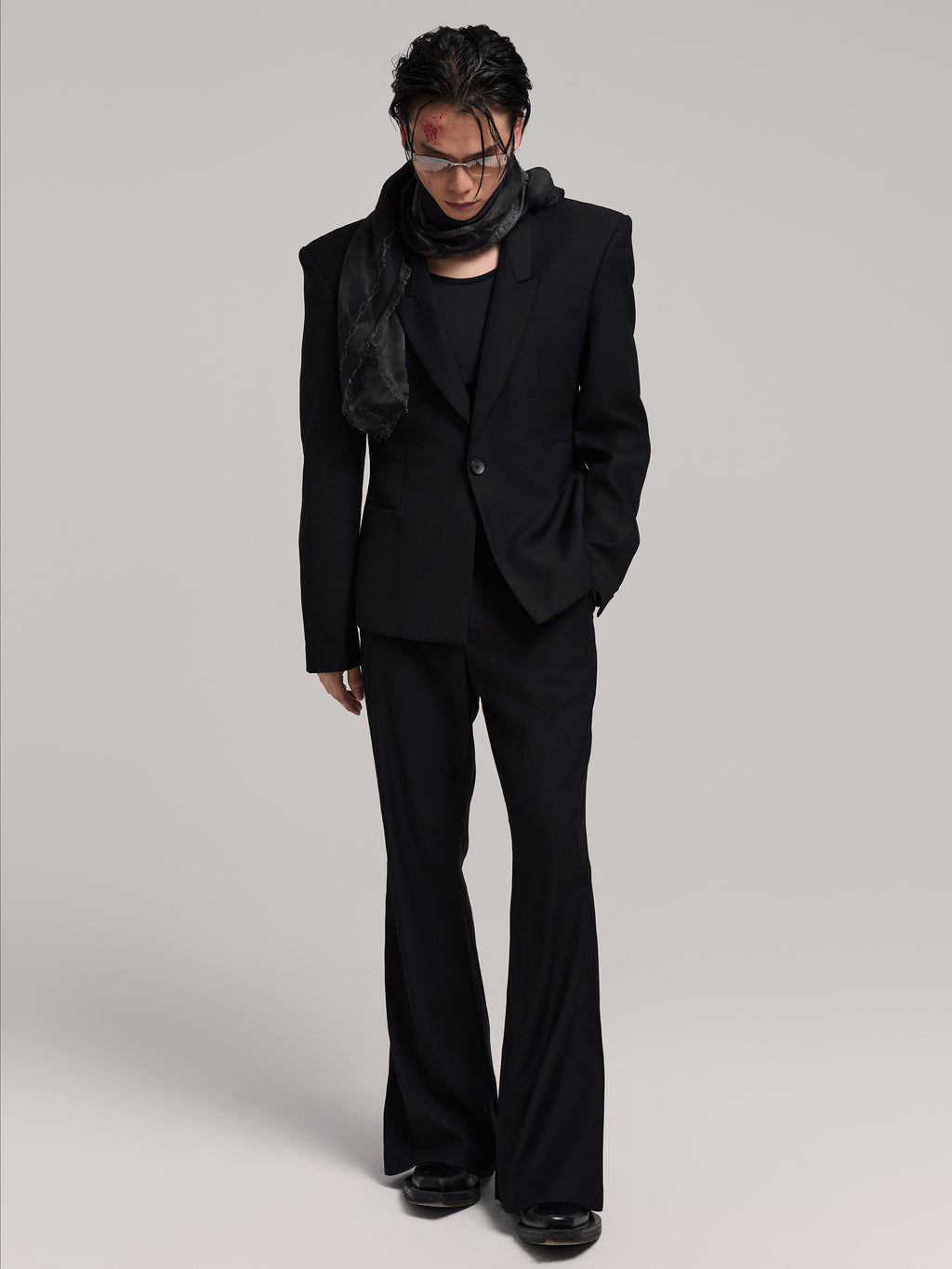 24AW "SKELETON-SMOG" SCARF