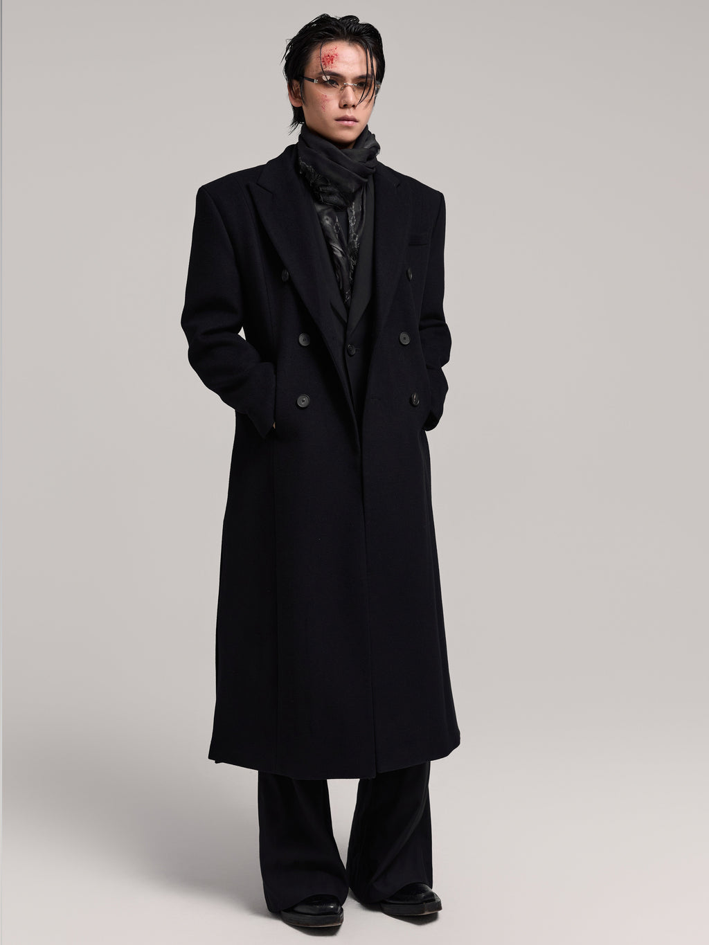 24AW "SKELETON-SMOG" SCARF