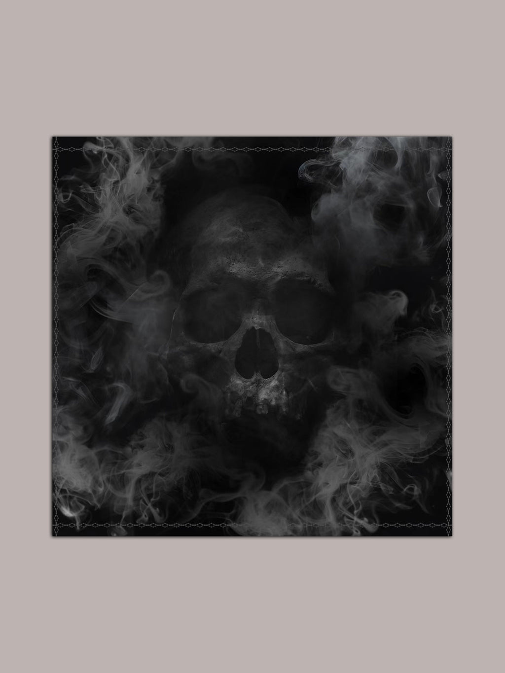 24AW "SKELETON-SMOG" SCARF