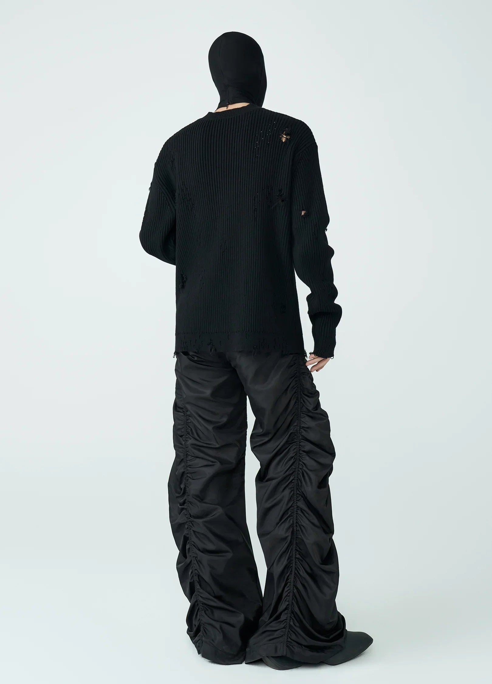 22FW Frayed Harmony Knit Sweater