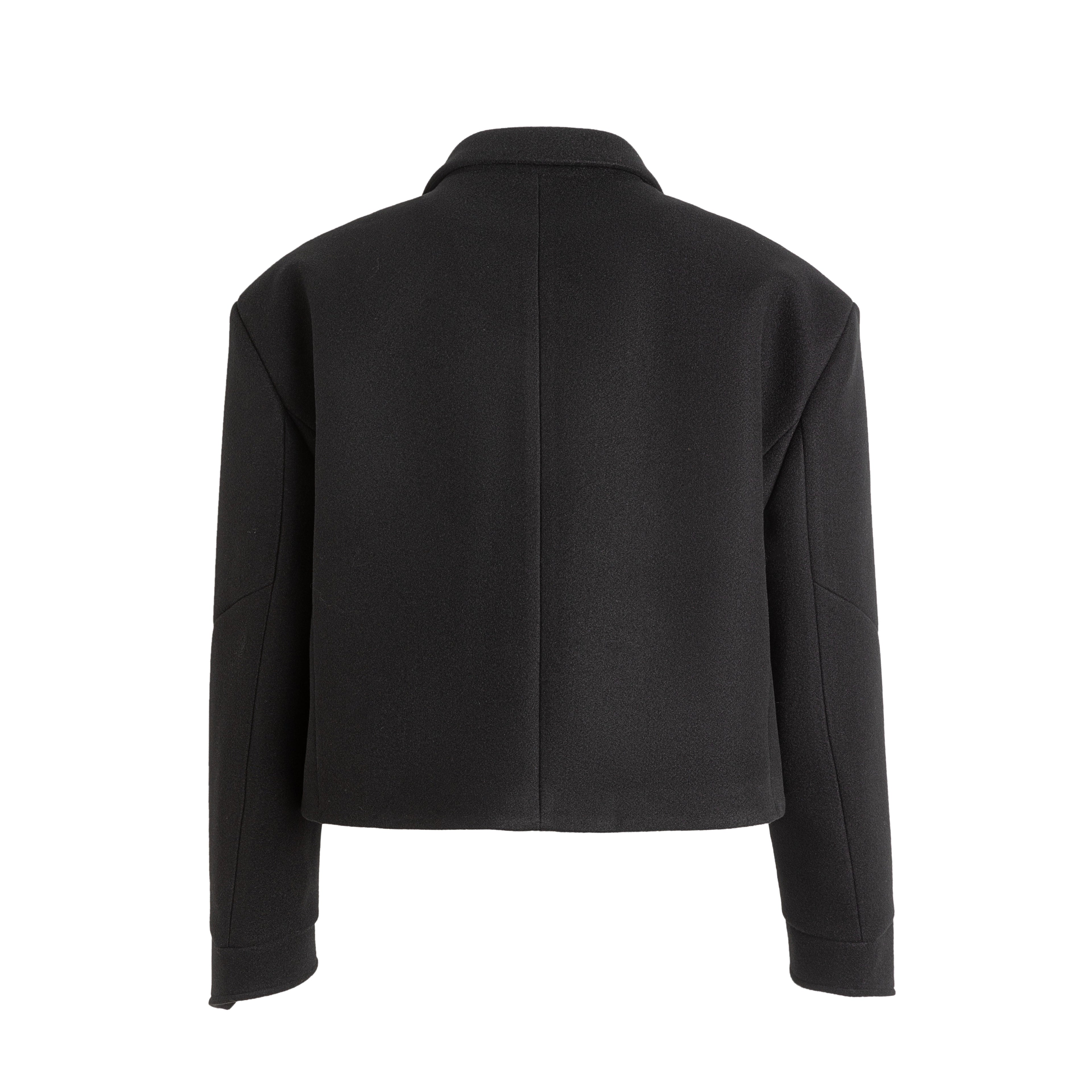 24FW Dark Strata Wool Jacket