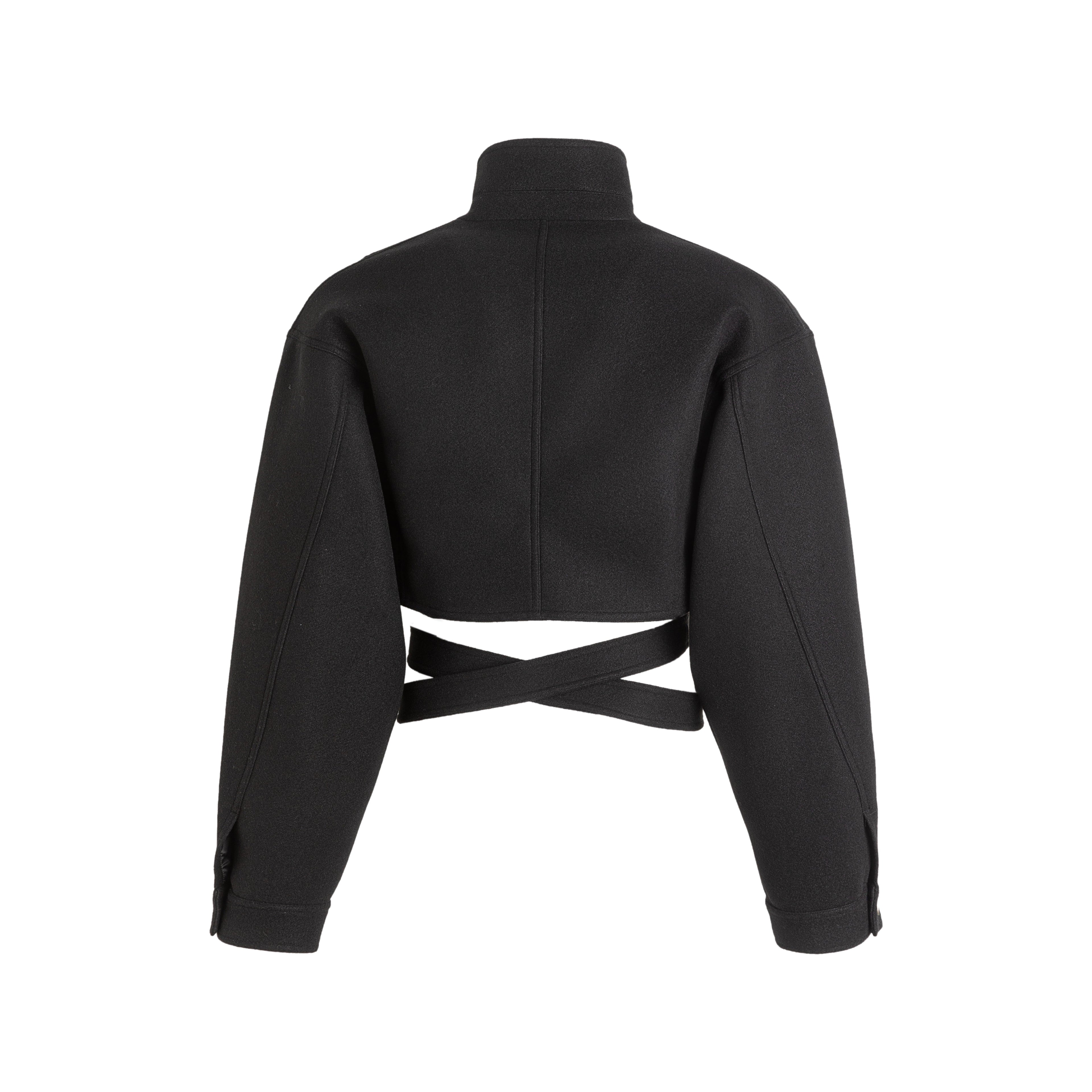 24FW Rogue Wrap-Around Cropped Jacket