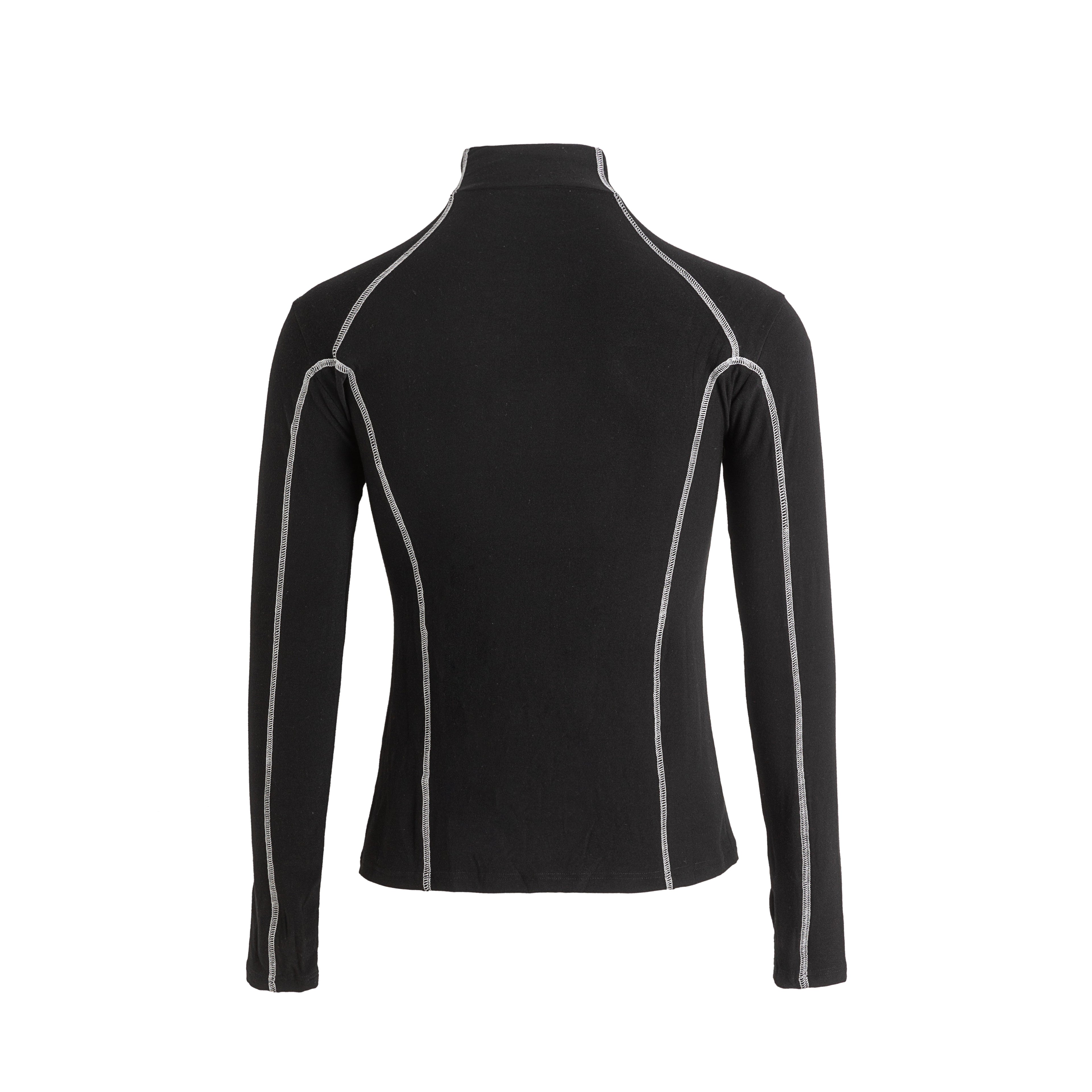 24FW Thread High-Collar Tee”