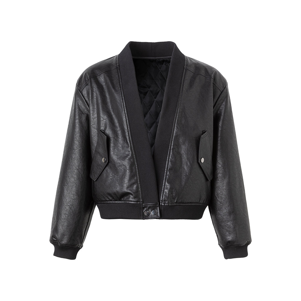 24FW LOOSE ROSA BOMBER JACKET