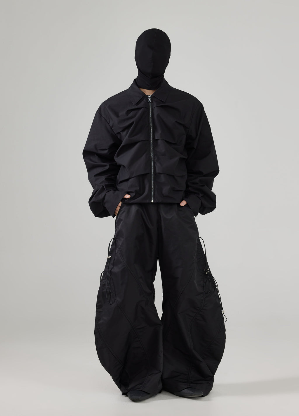 24FW Layered Pleat Jacket