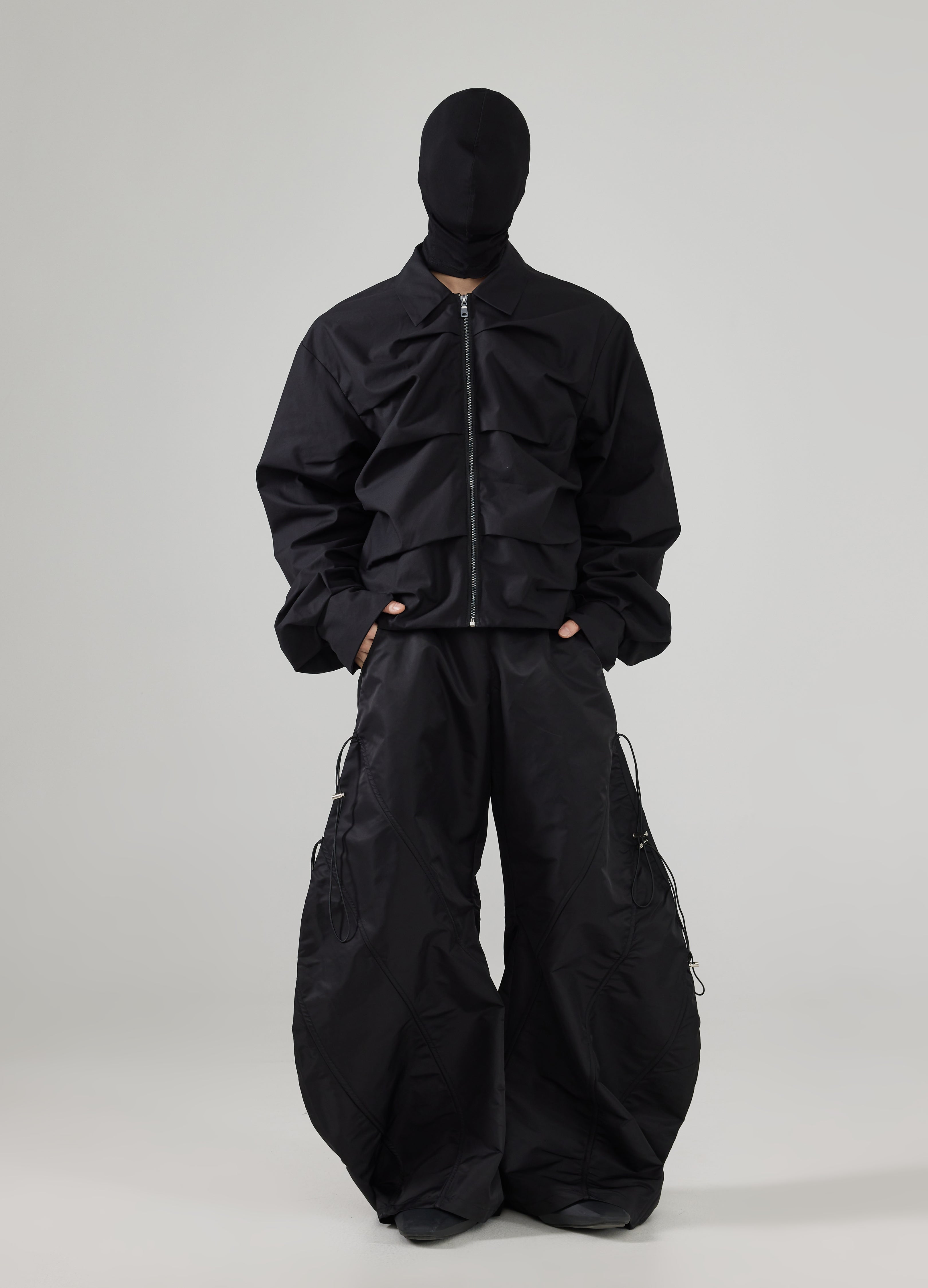 24FW Layered Pleat Jacket