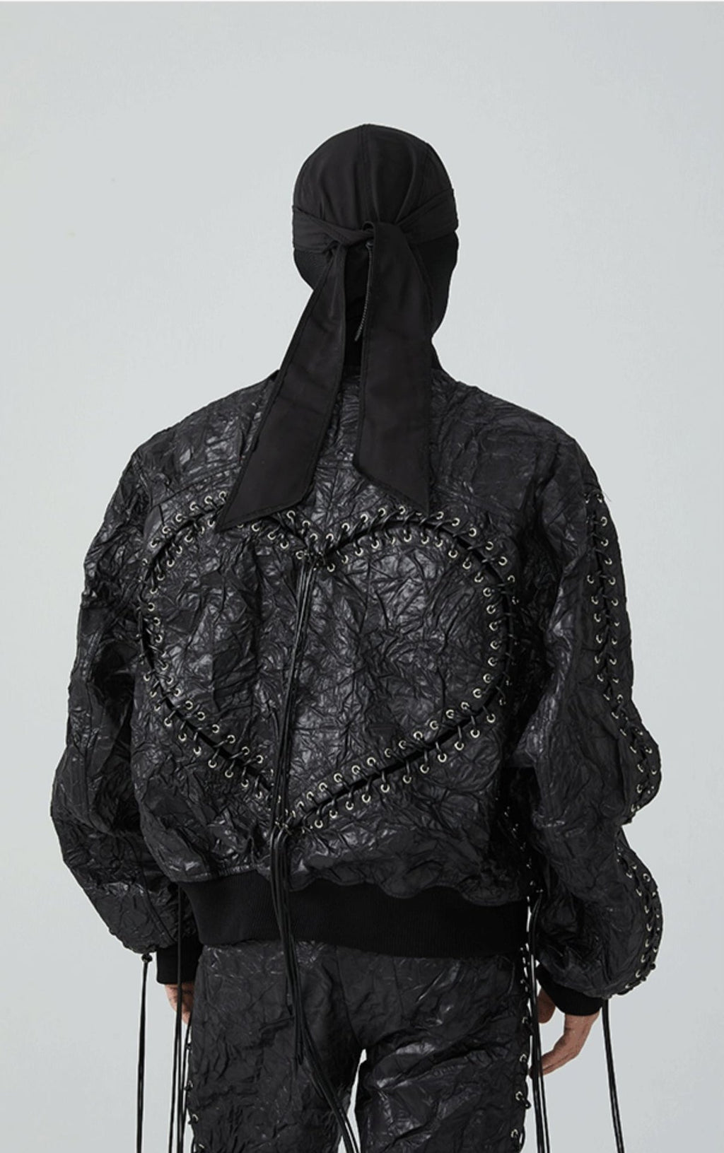 22SS Cracked Embrace Heart Bomber