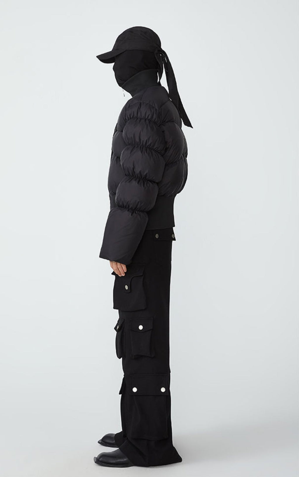 22FW Nocturnal Eclipse Crop Puffer