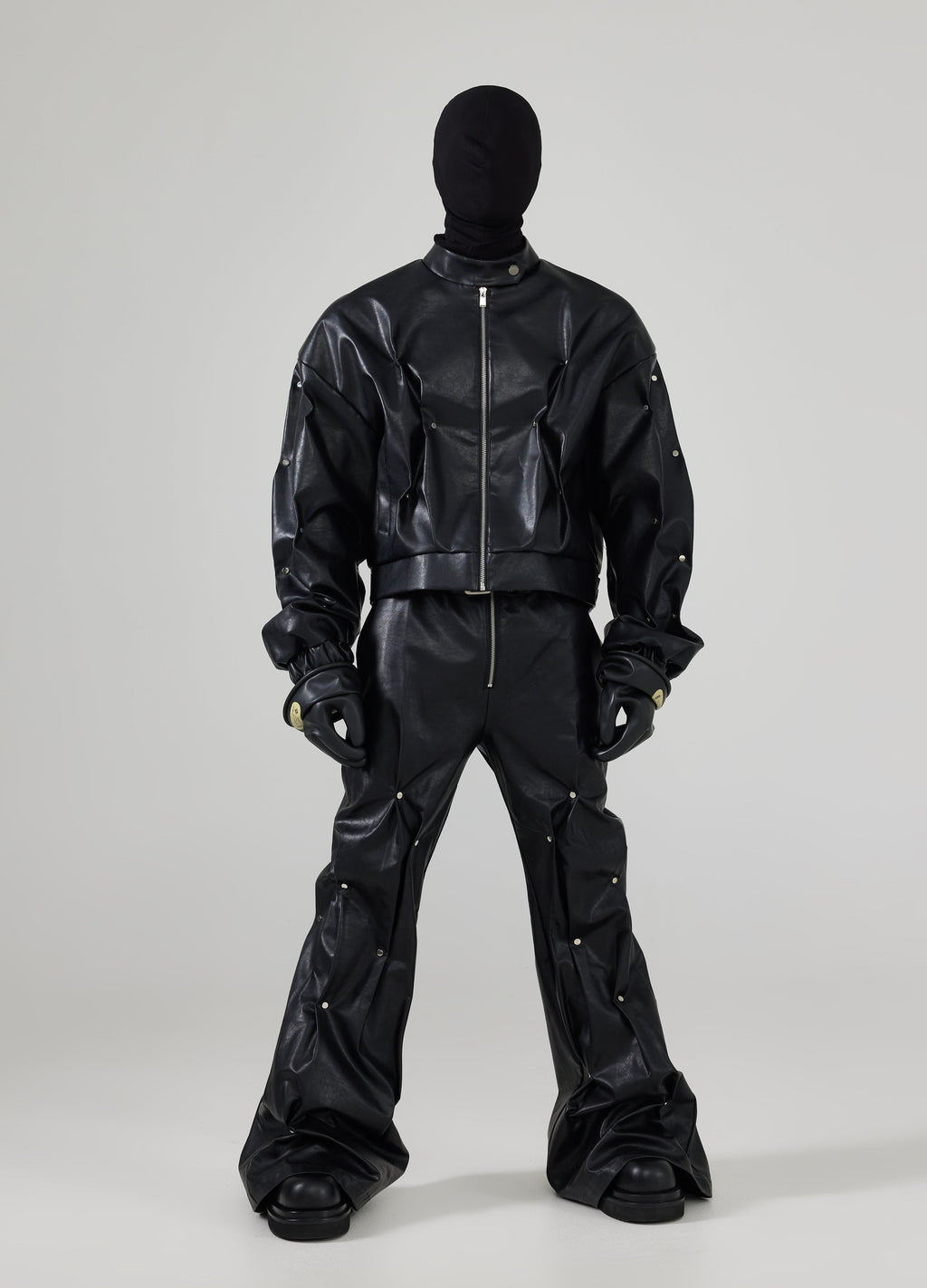 24FW Studded Cropped Jacket