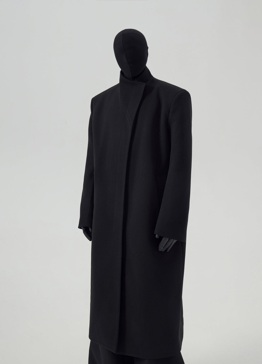 24FW CLASSIC STAND COLLAR LONG COAT