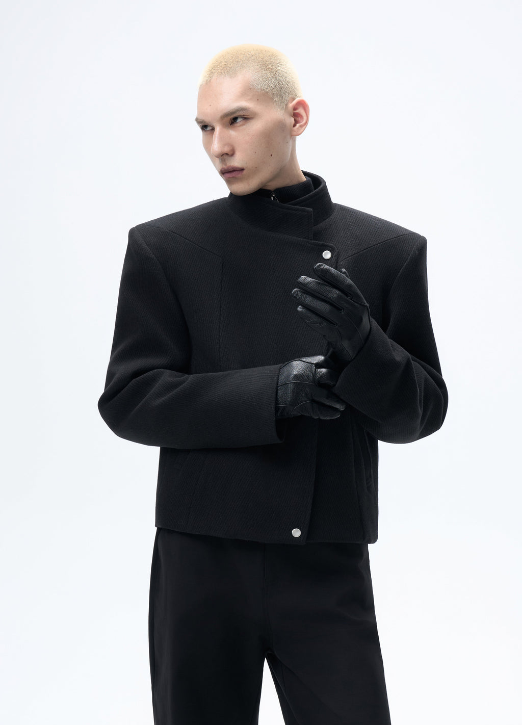 25FW PADDED WOOL SHORT JACKET