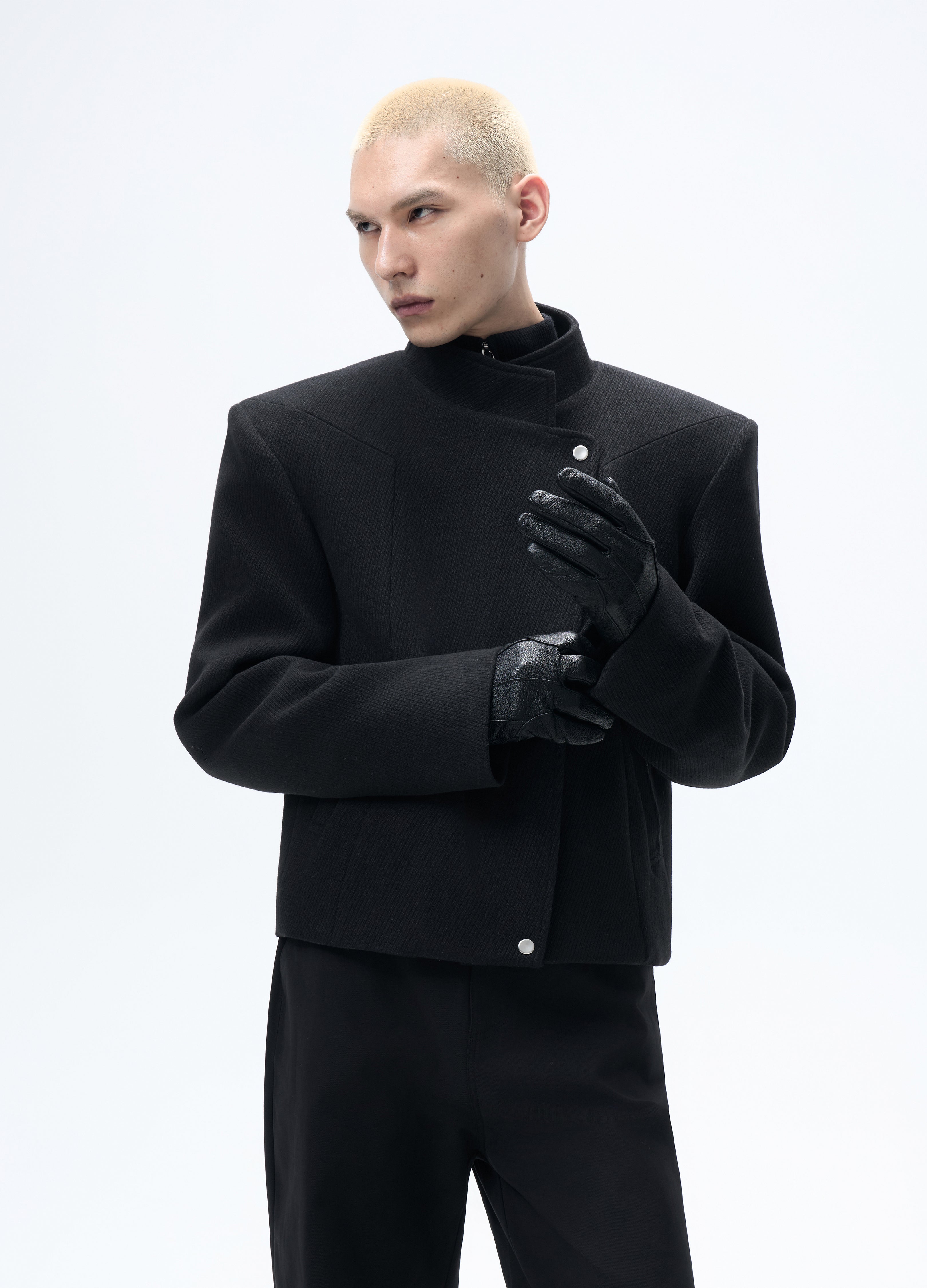 25FW PADDED WOOL SHORT JACKET