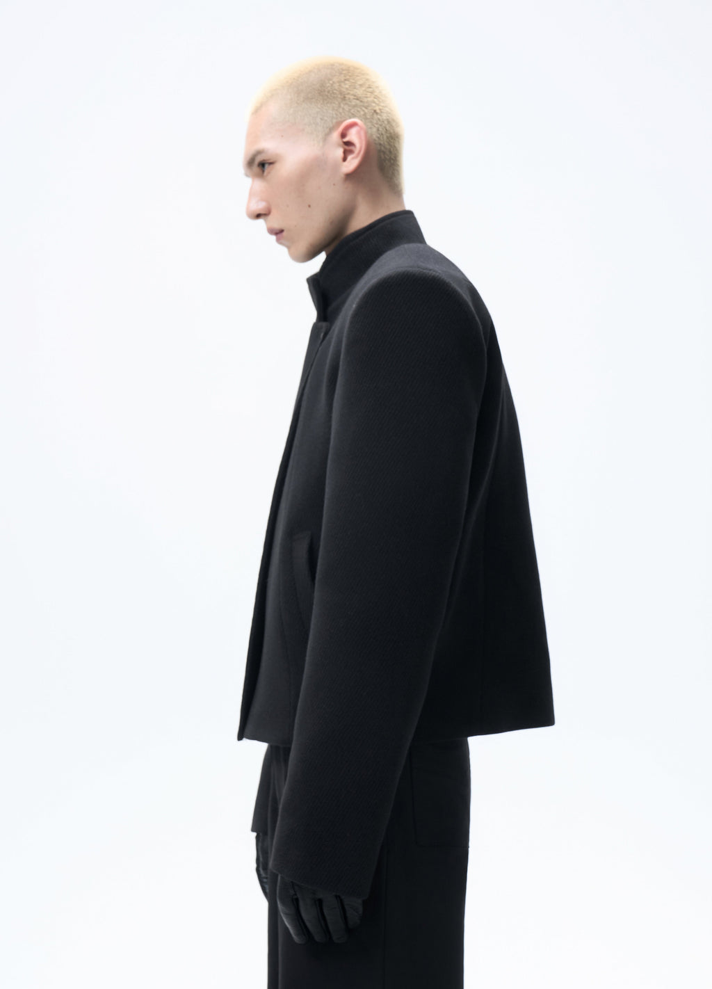 25FW PADDED WOOL SHORT JACKET