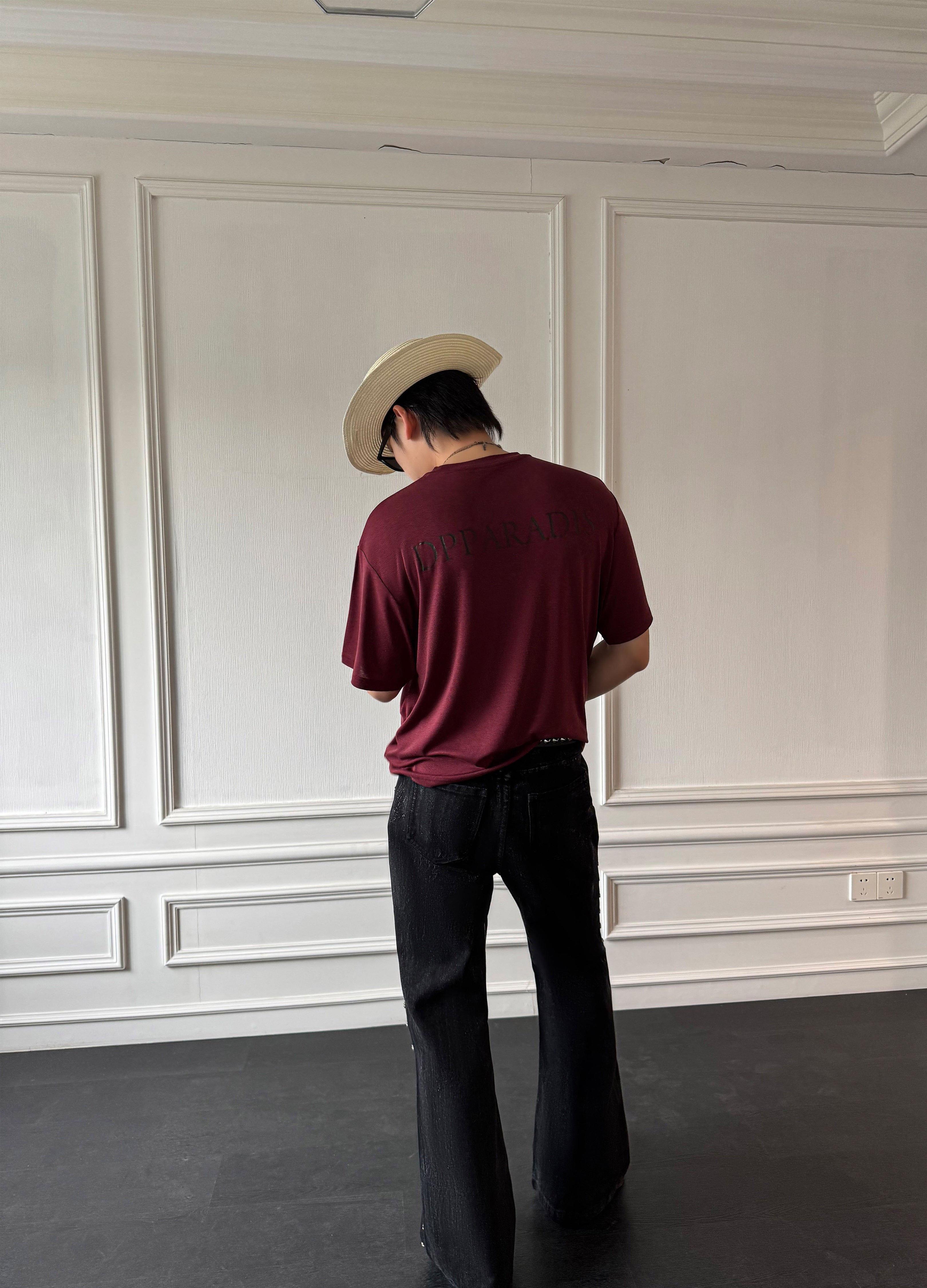 25SS MERINO TENCEL STAFF TEE