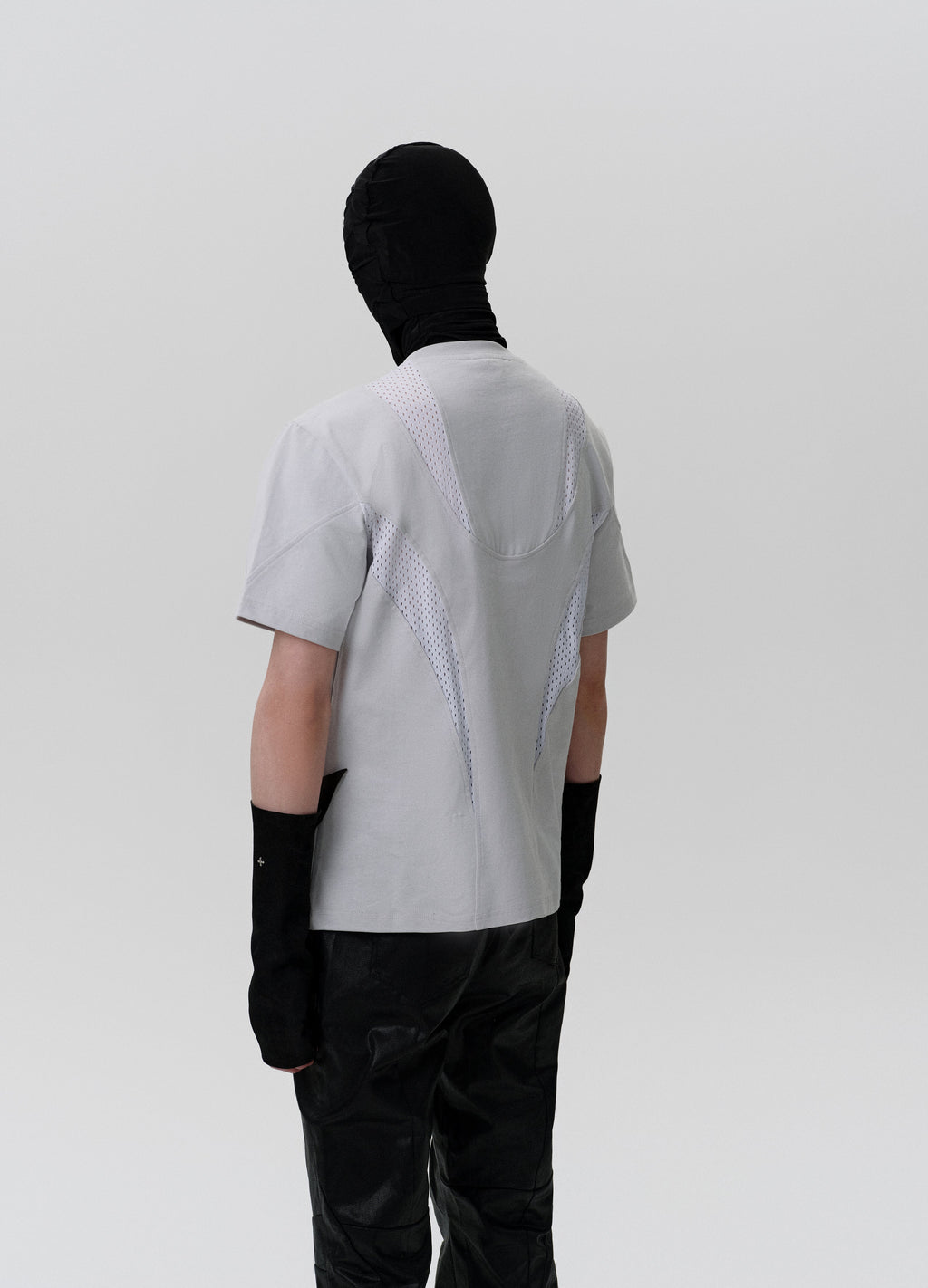 25SS MESH-PANEL TECH TEE