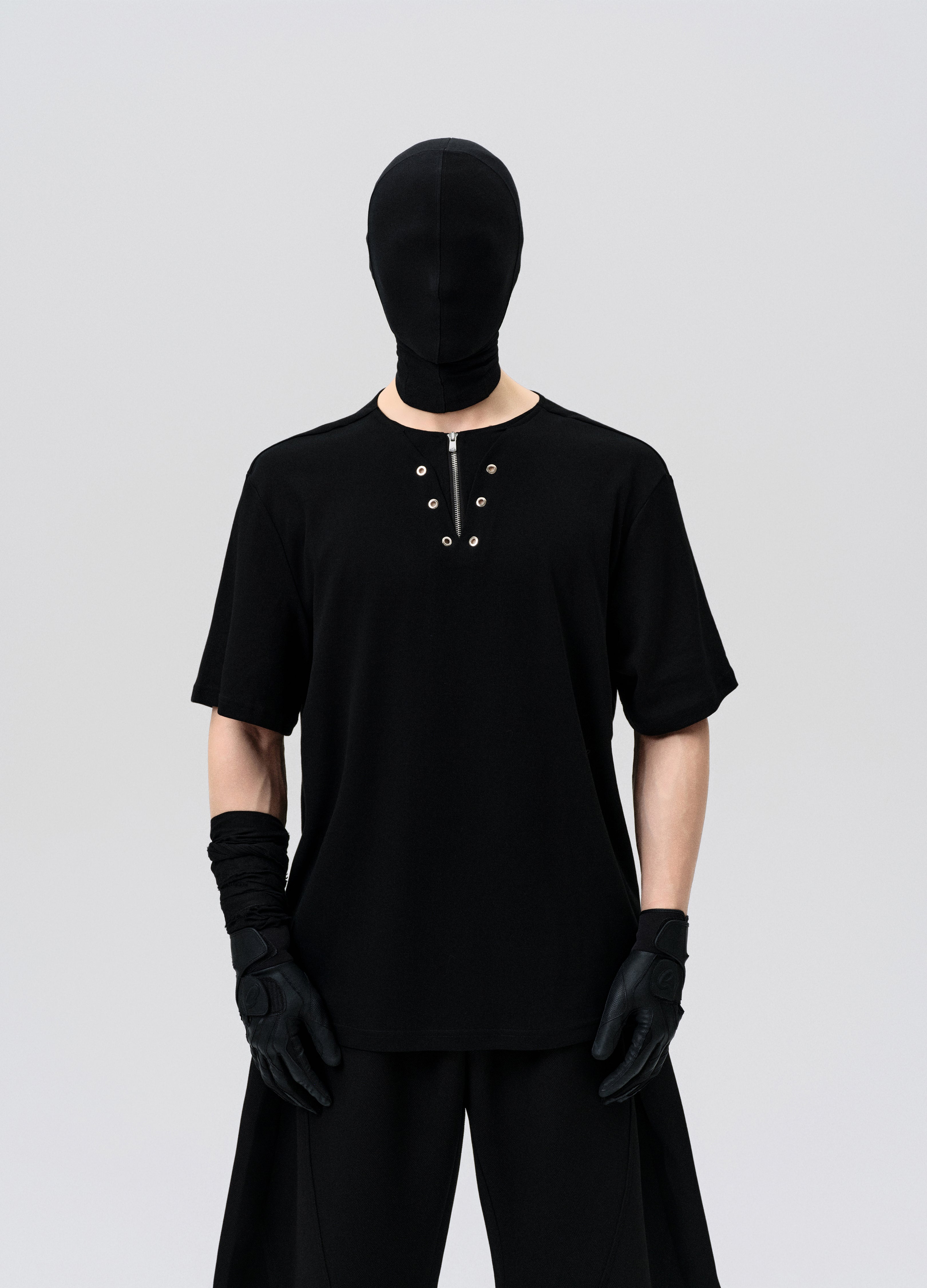 25SS DUAL COLLAR VOID TEE