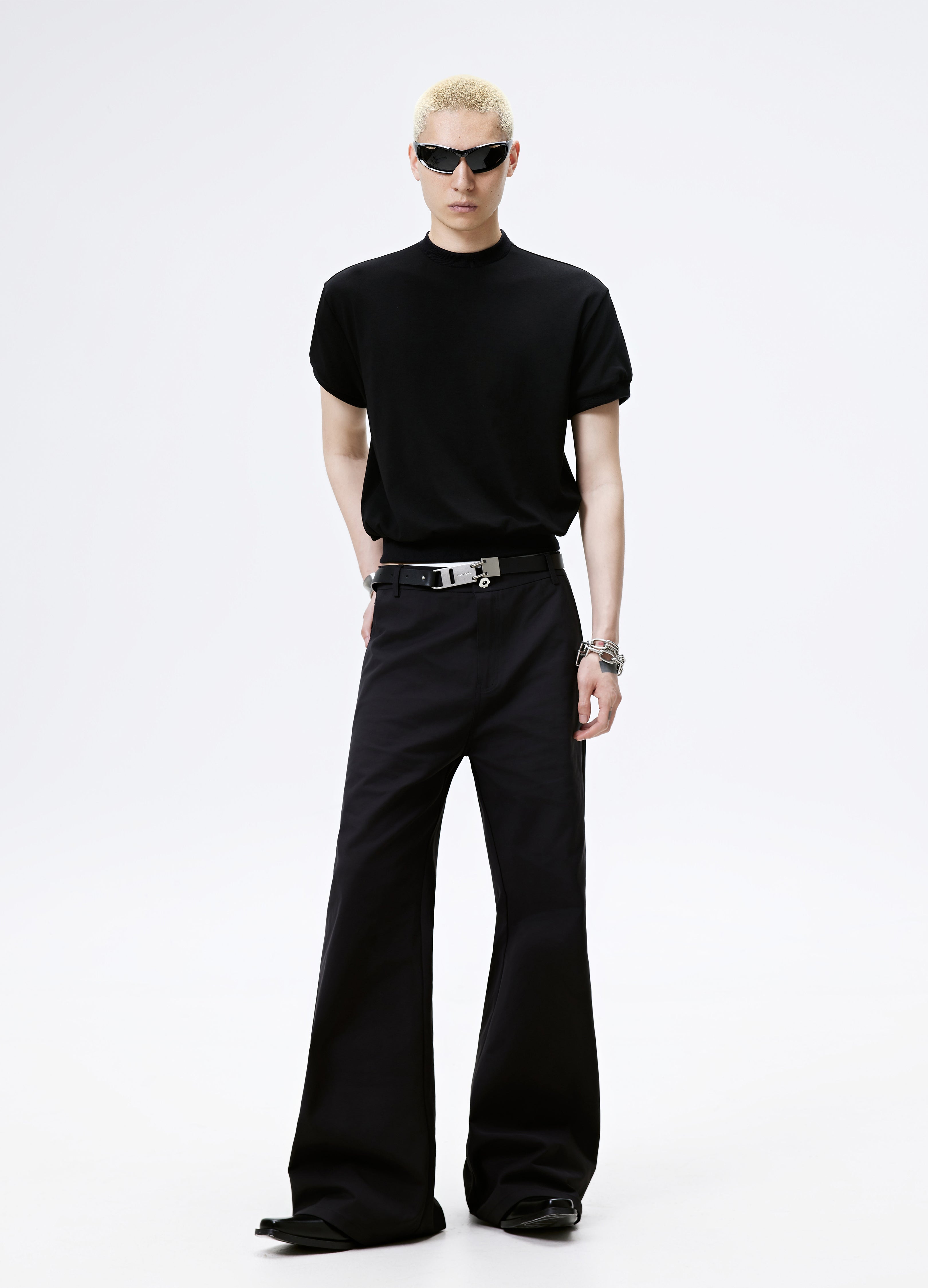 25SS FITTED RIBBED WAIST TEE