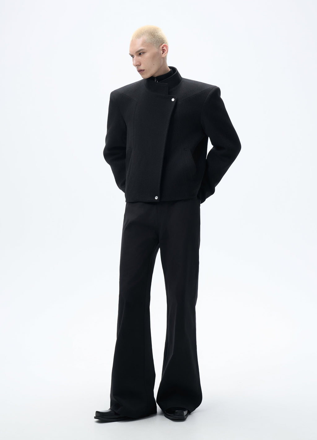 25FW PADDED WOOL SHORT JACKET