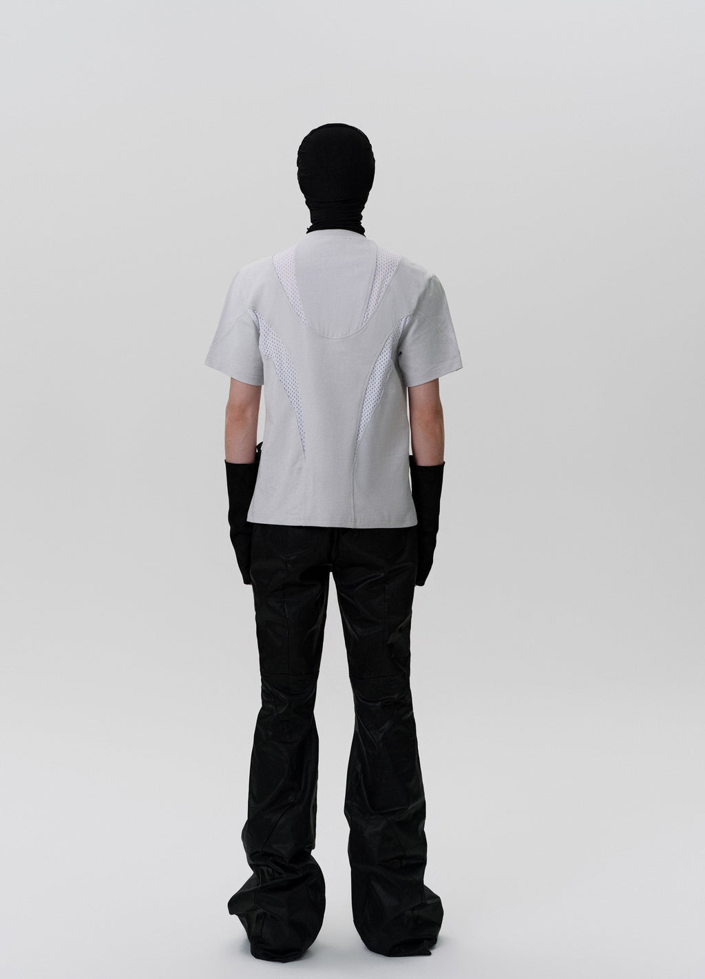 25SS MESH-PANEL TECH TEE