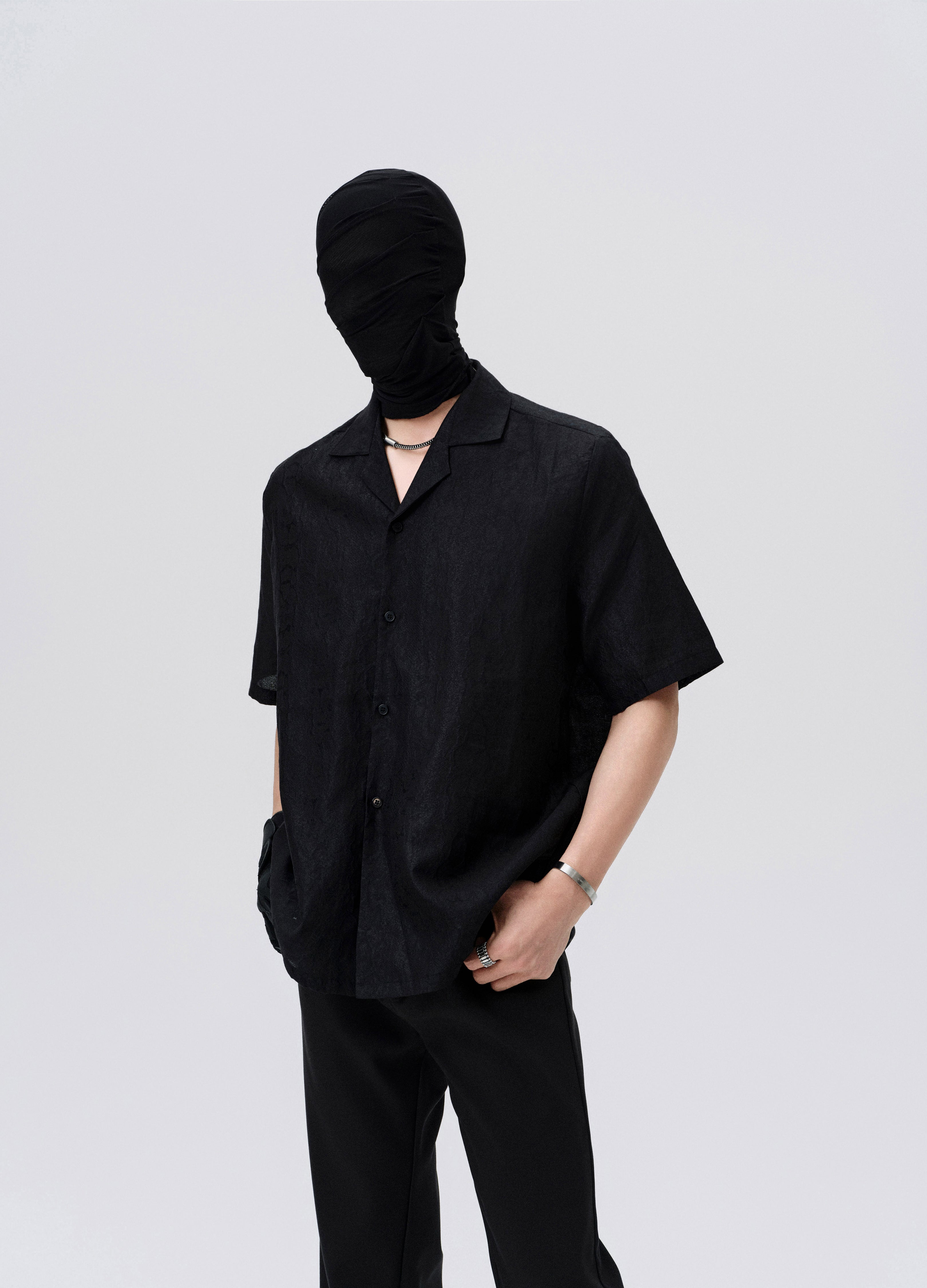 25SS SERPENT TEXTURE SHADOW SHIRT