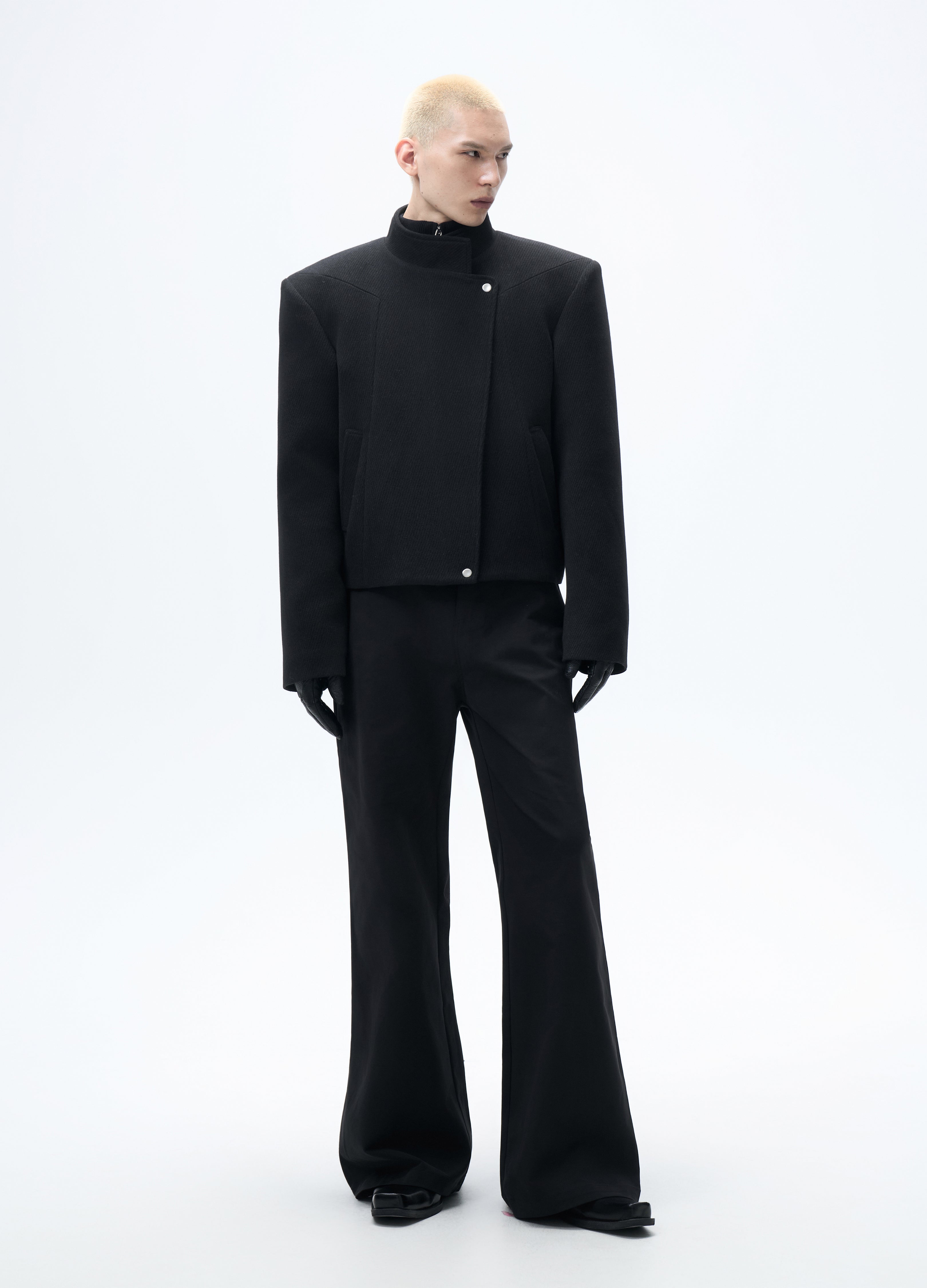 25FW PADDED WOOL SHORT JACKET