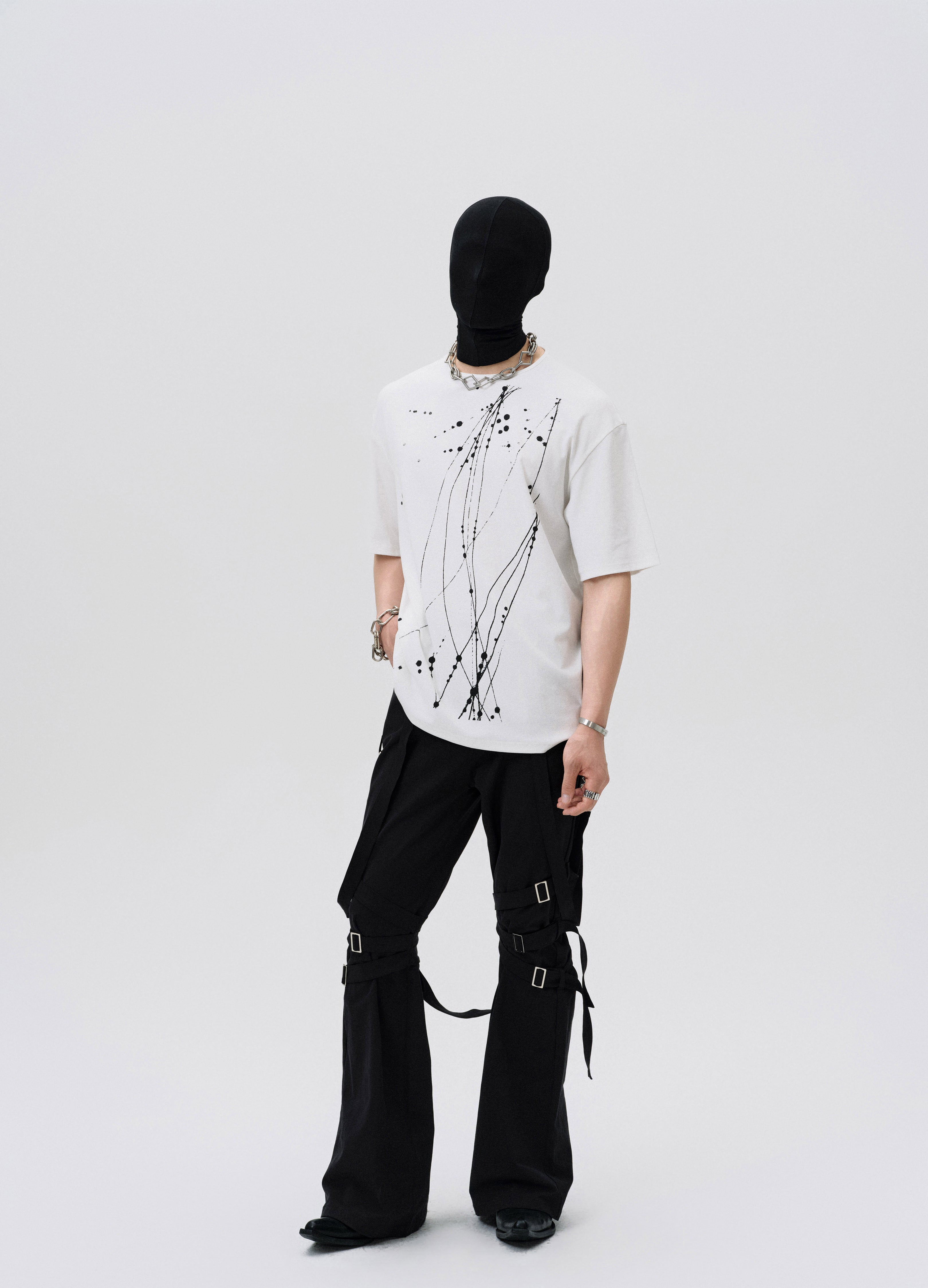 25SS INKED CHAOS MESH TEE