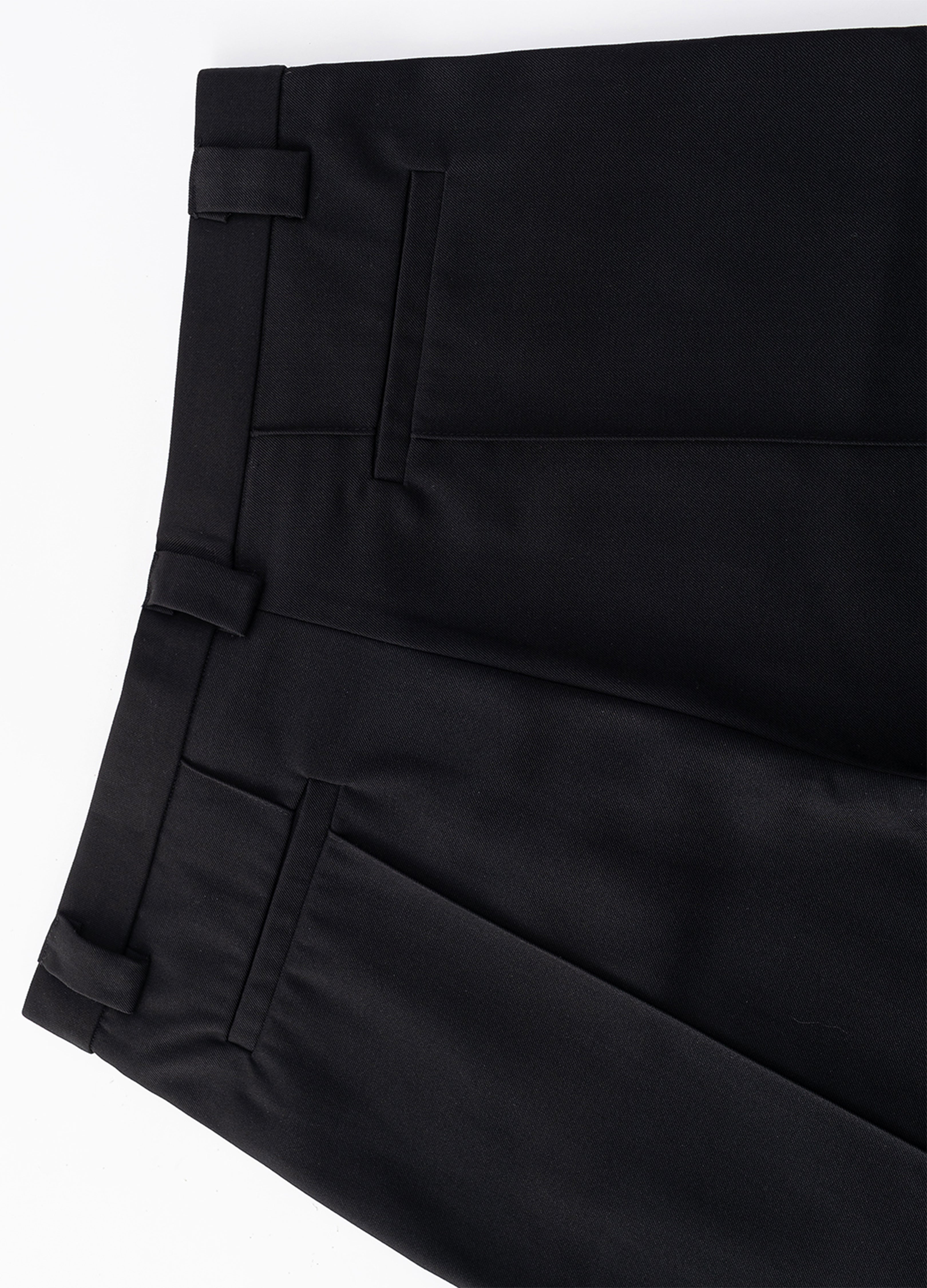 25SS TOBACCO PRINT WOOL SHORTS