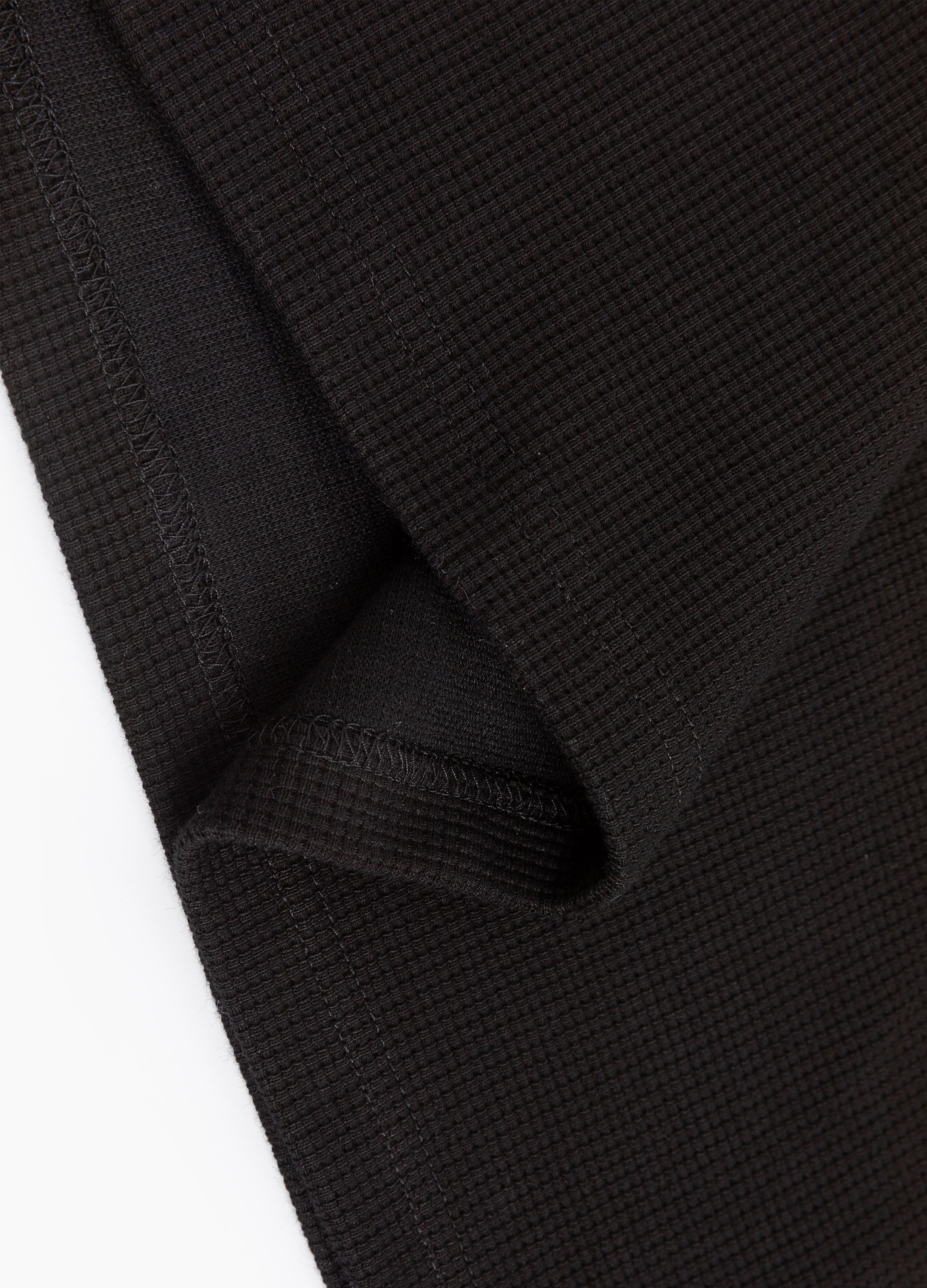 WAFFLE ZIP FUNCTIONAL TEE