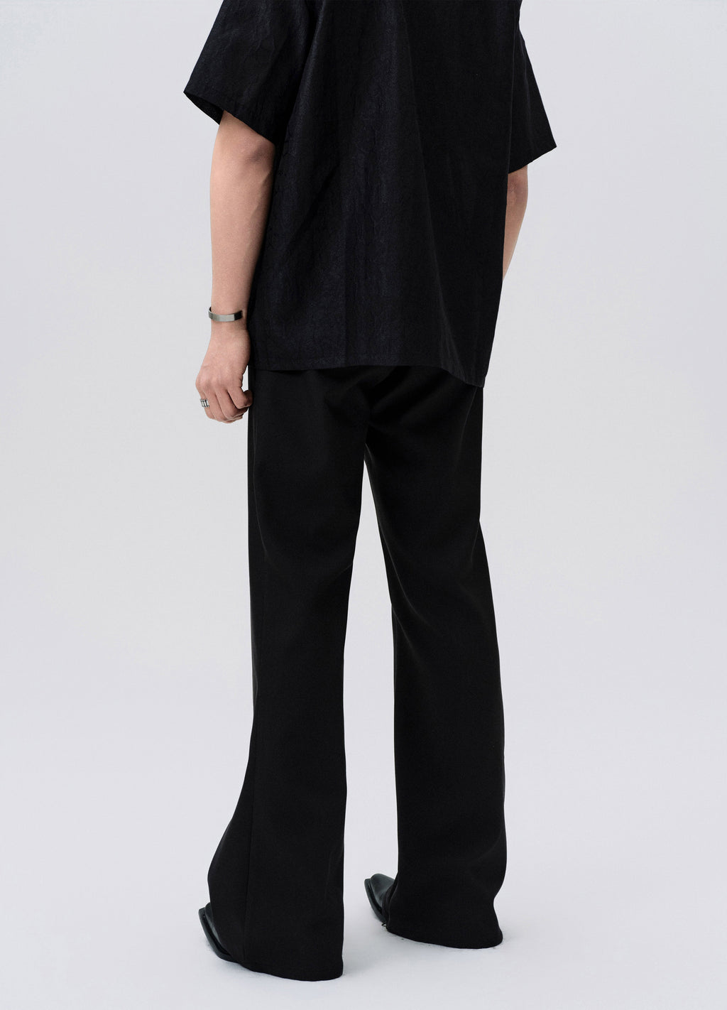25SS STEALTH LINE A CUT TROUSERS
