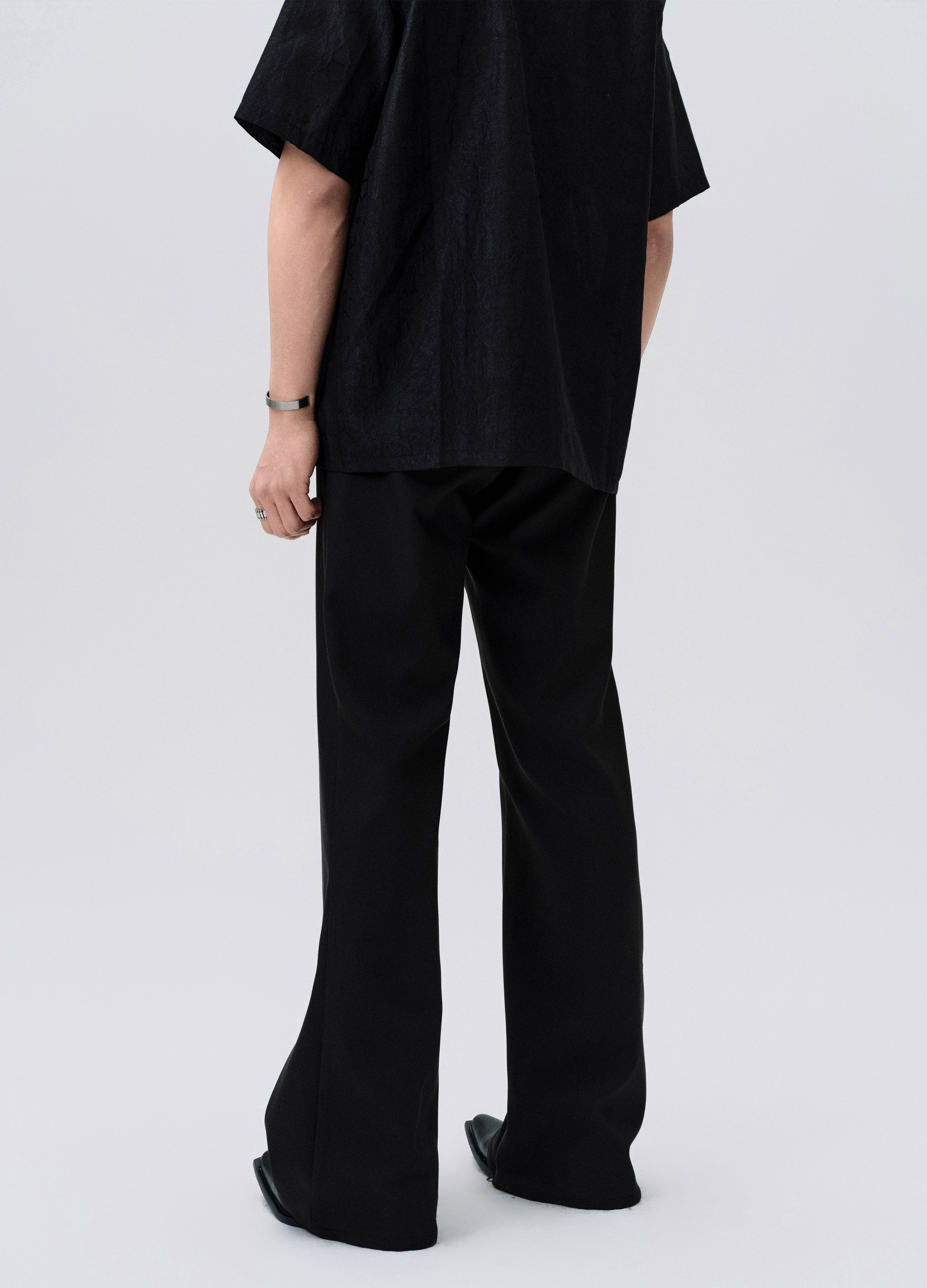 25SS STEALTH LINE A CUT TROUSERS