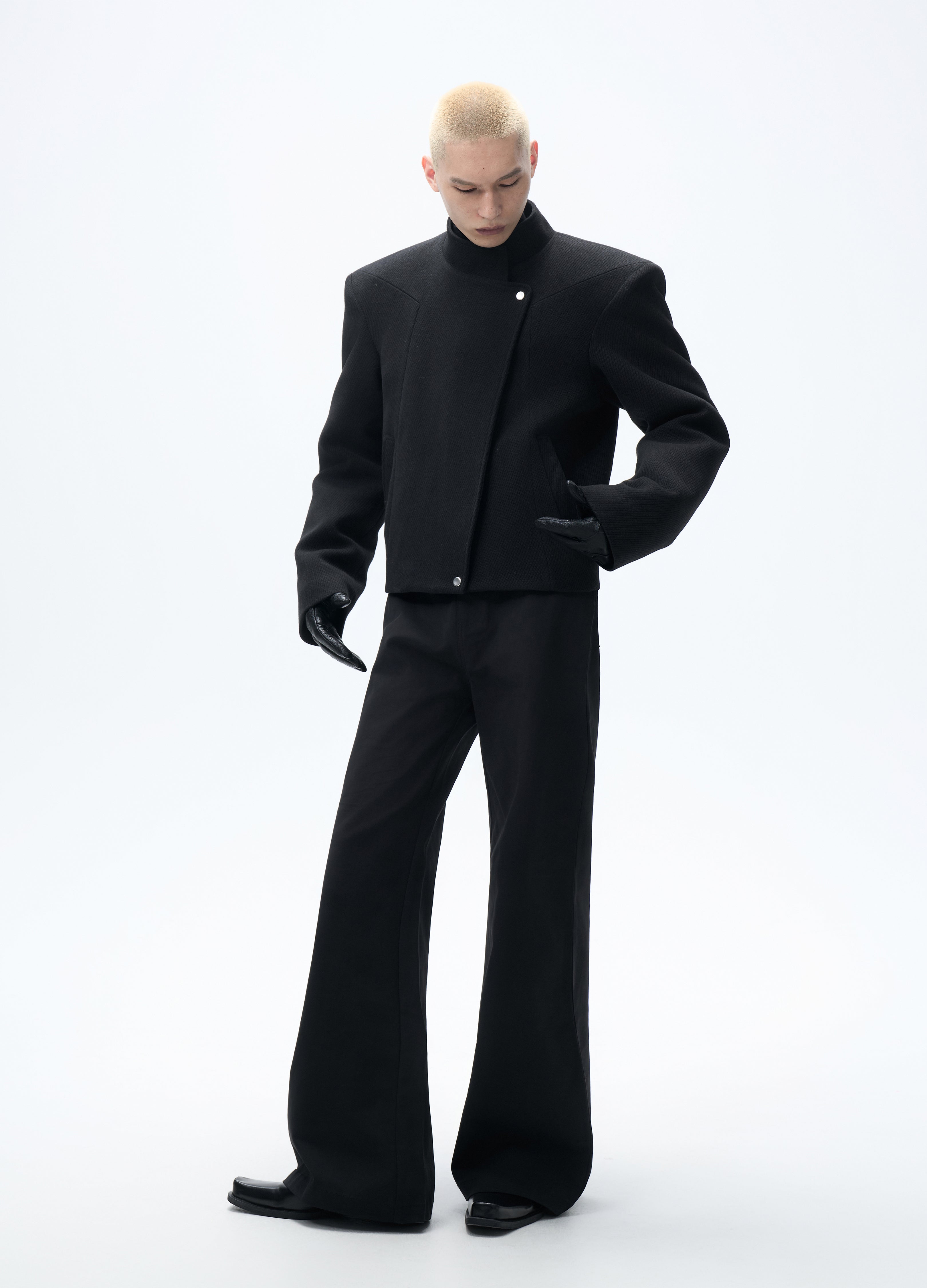 25FW PADDED WOOL SHORT JACKET