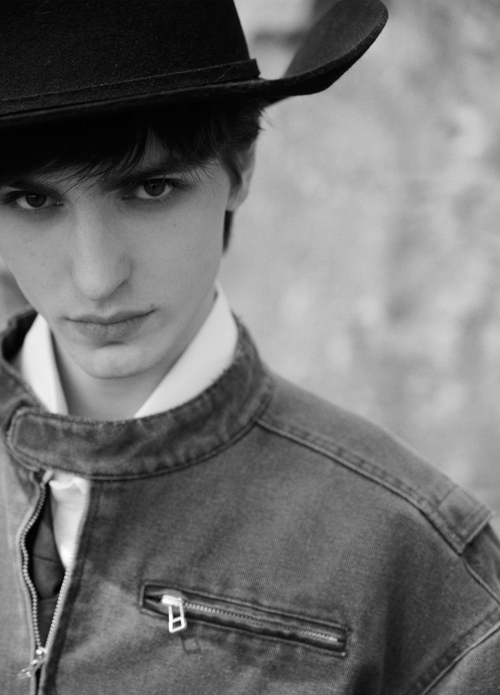 25SS DP PARADIS x REART COBBLE WASH BIKER JACKET