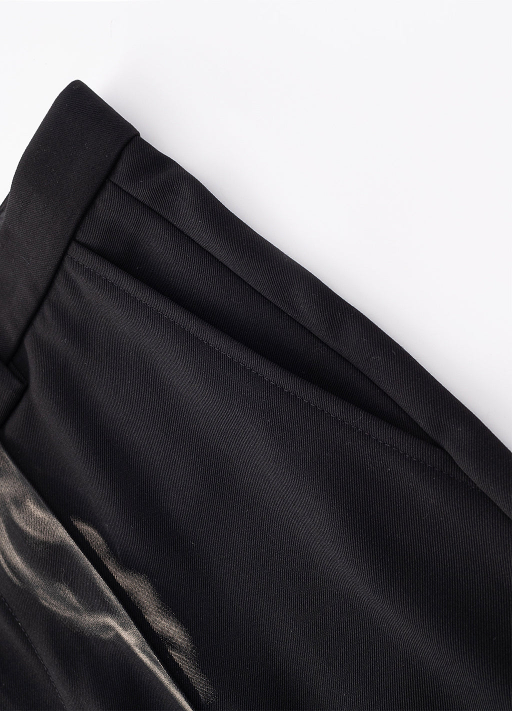 25SS TOBACCO PRINT WOOL SHORTS