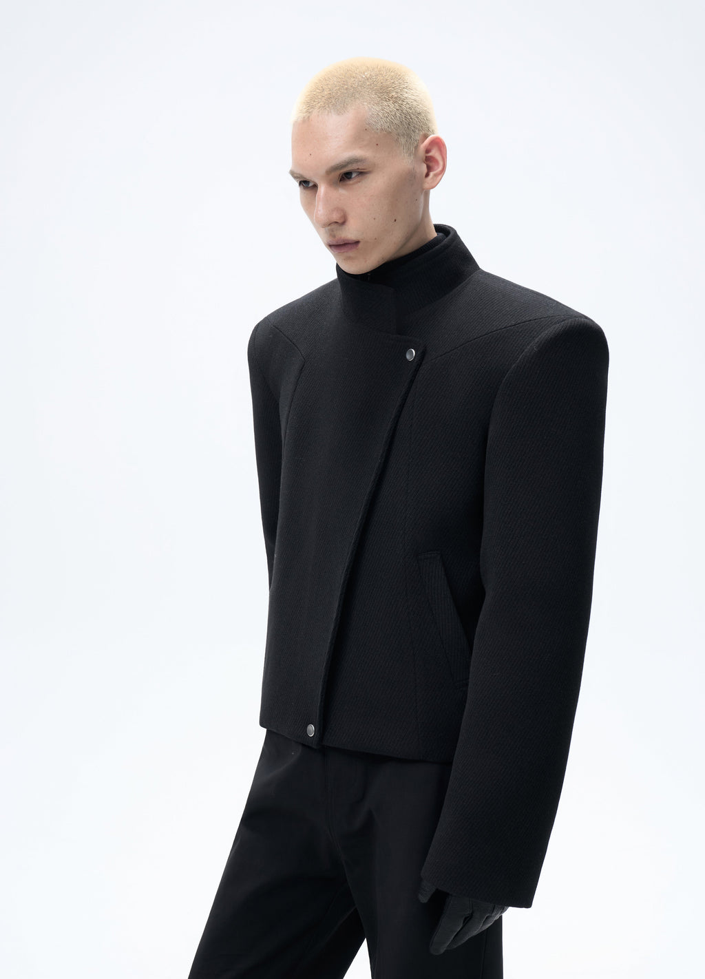 25FW PADDED WOOL SHORT JACKET