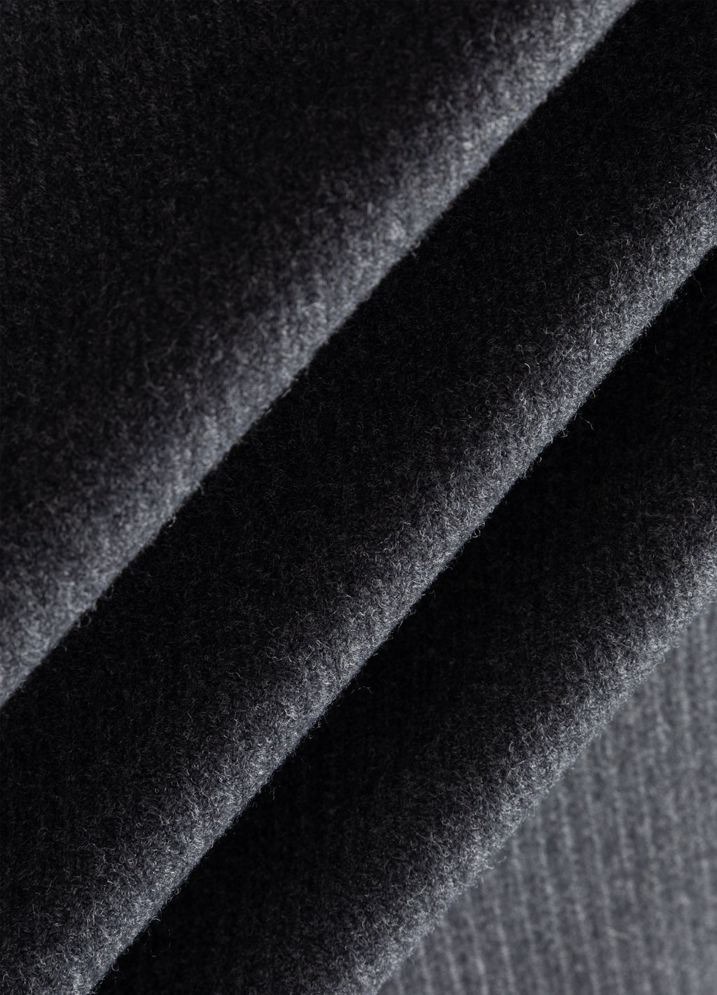 25FW GREY WAISTED WOOL OVERCOAT