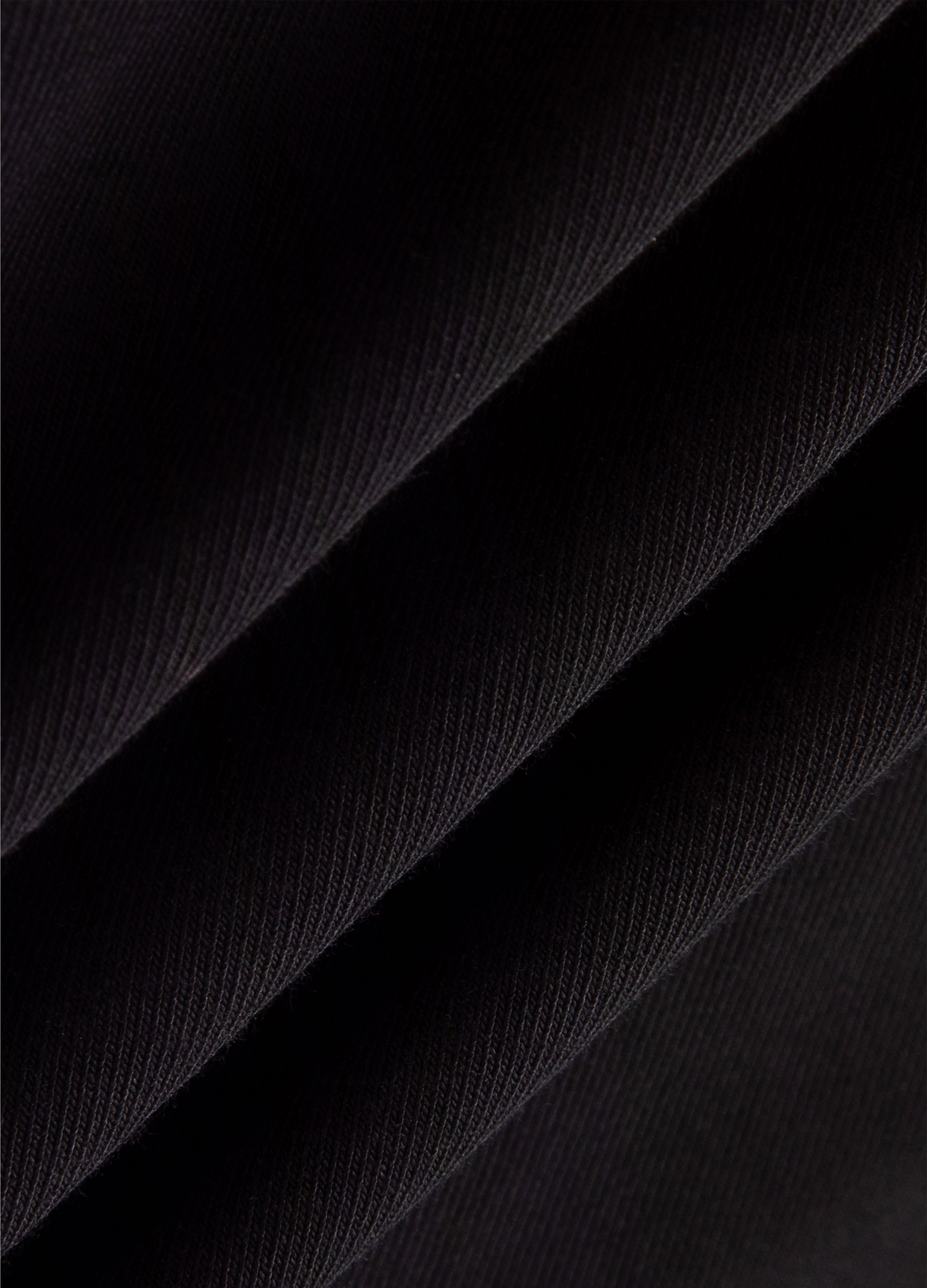 25SS T-Shirt mit Rippbund und taillierter Passform