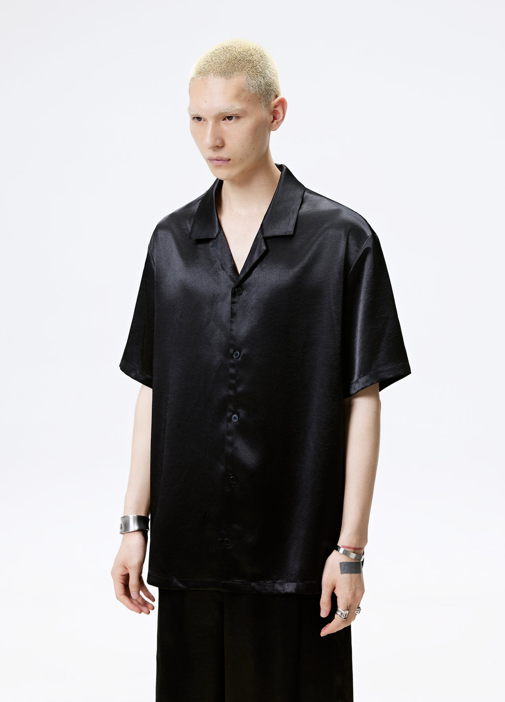 25SS SATIN CUBA LOUNGE SHIRT
