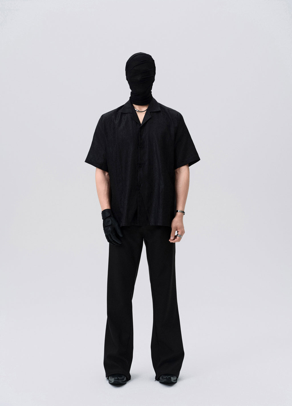 25SS STEALTH LINE A CUT TROUSERS