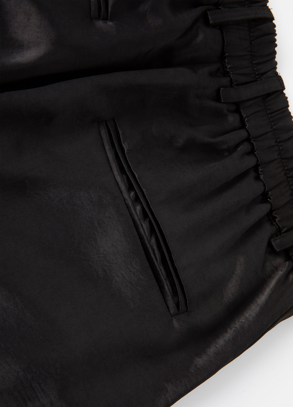 25SS SATIN FLOW WIDE PANTS