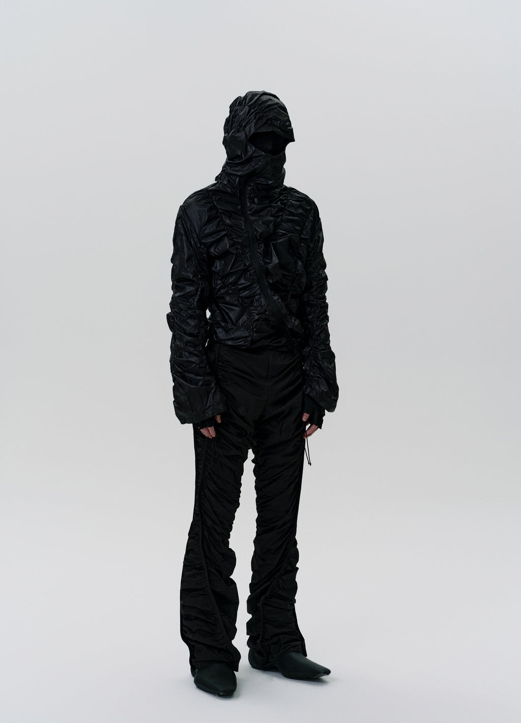 25SS RUIN WRINKLE DARK HOODED SHELL