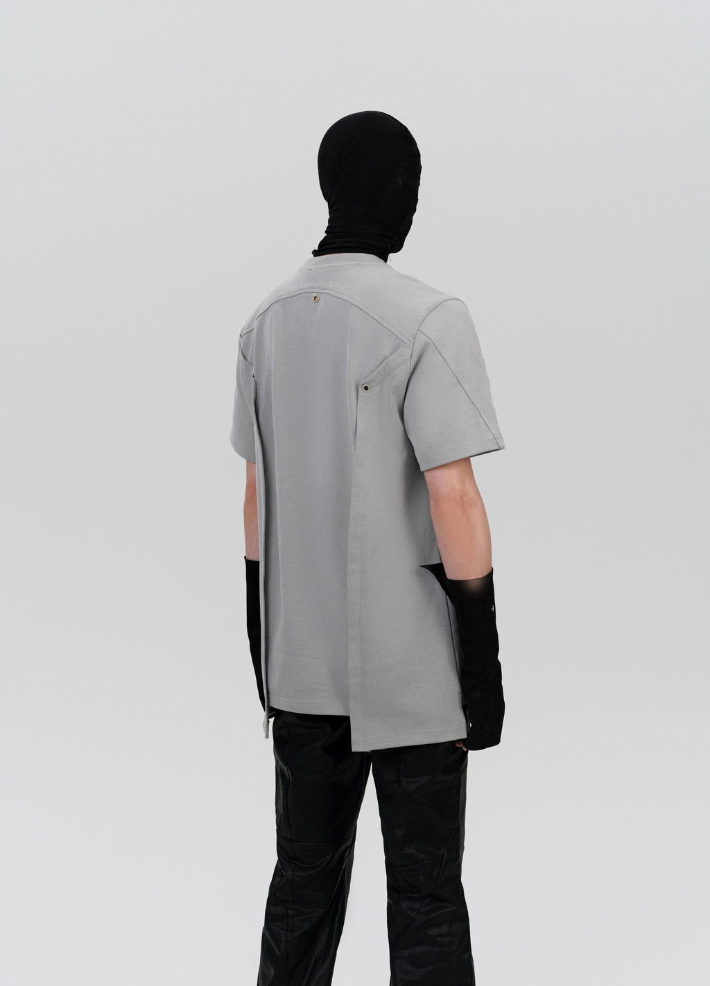 25SS MONO STRUCTURE CUT TEE