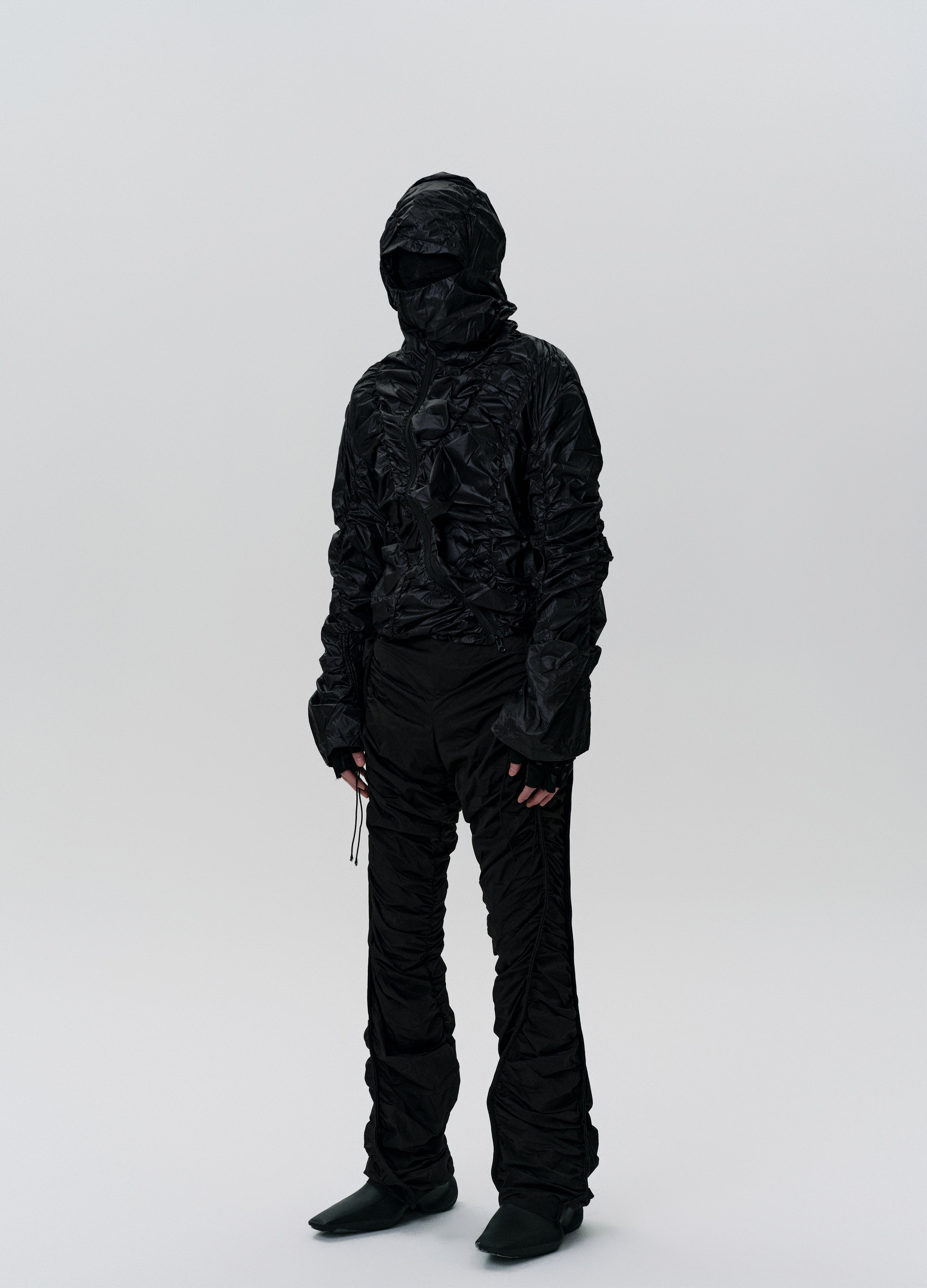 25SS RUIN WRINKLE DARK HOODED SHELL