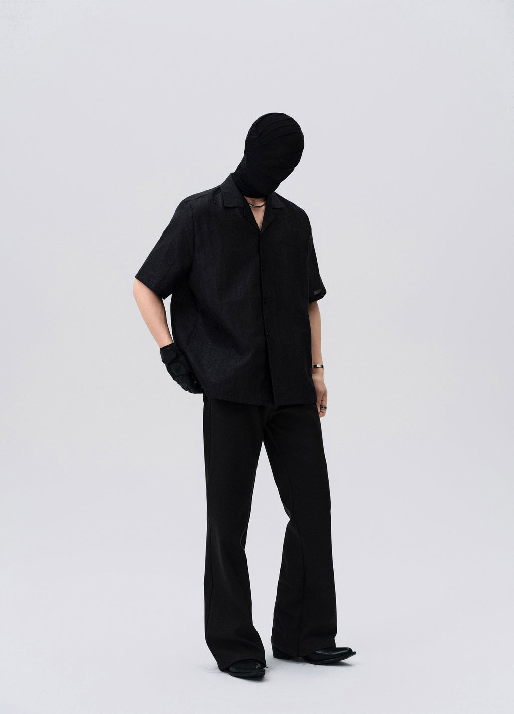 25SS STEALTH LINE A CUT TROUSERS
