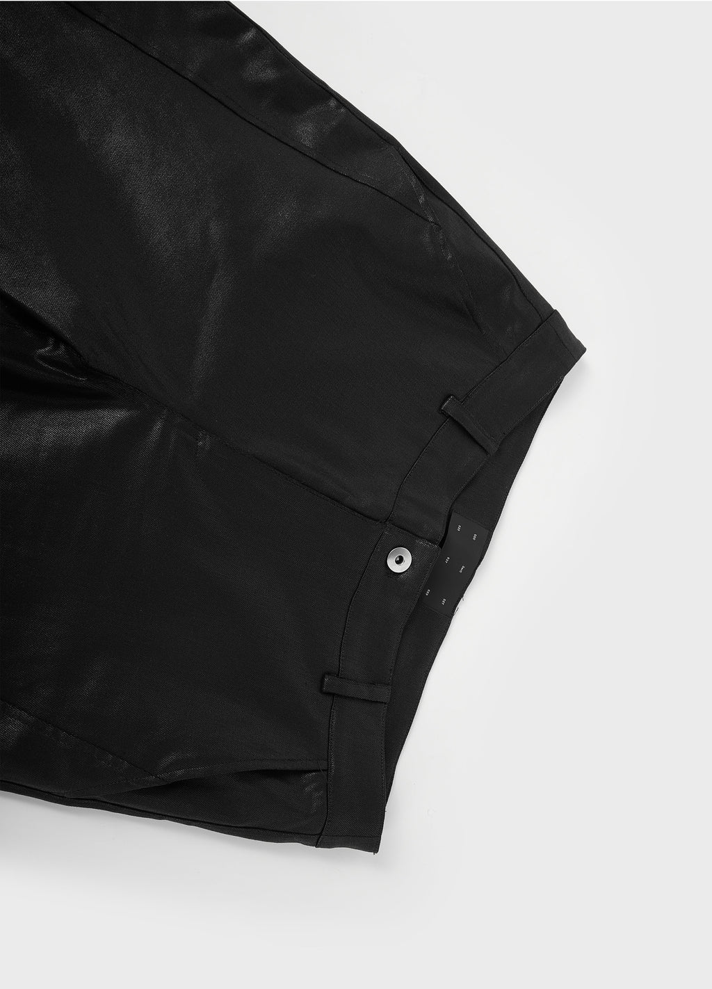 25SS TWISTED WAX COATED PANTS