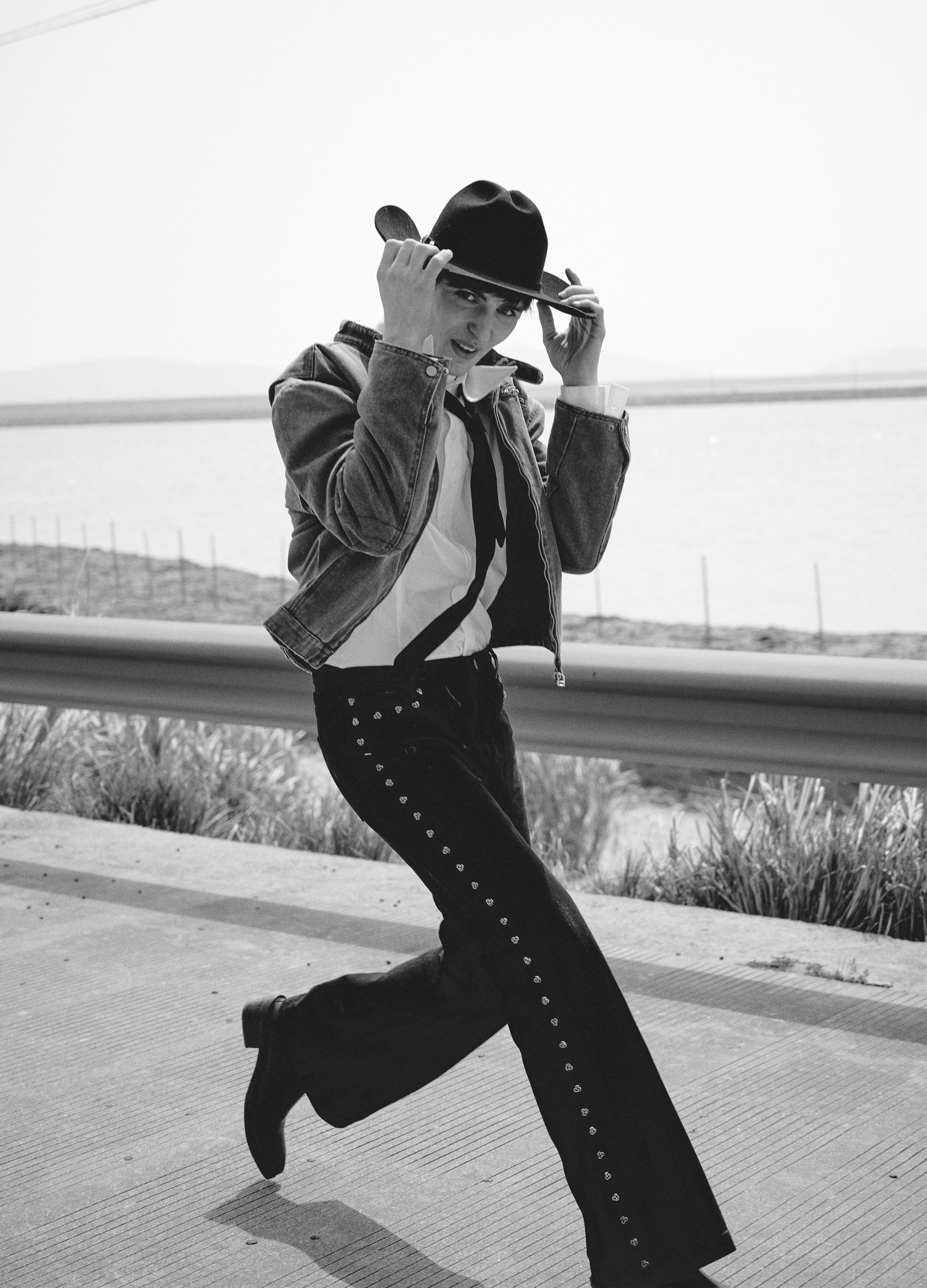 25SS DP PARADIS x REART COBBLE WASH BIKER JACKET