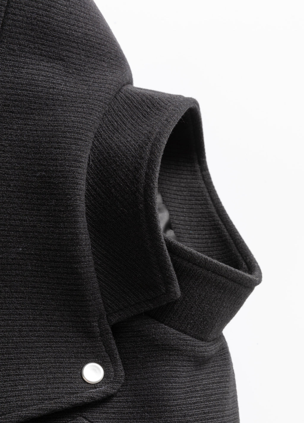 25FW PADDED WOOL SHORT JACKET