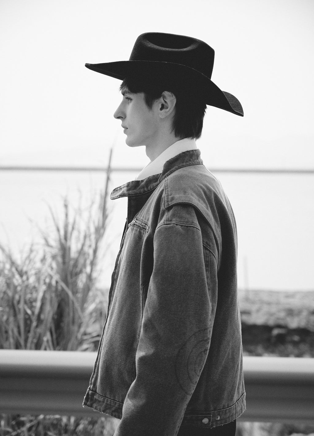 25SS DP PARADIS x REART COBBLE WASH BIKER JACKET