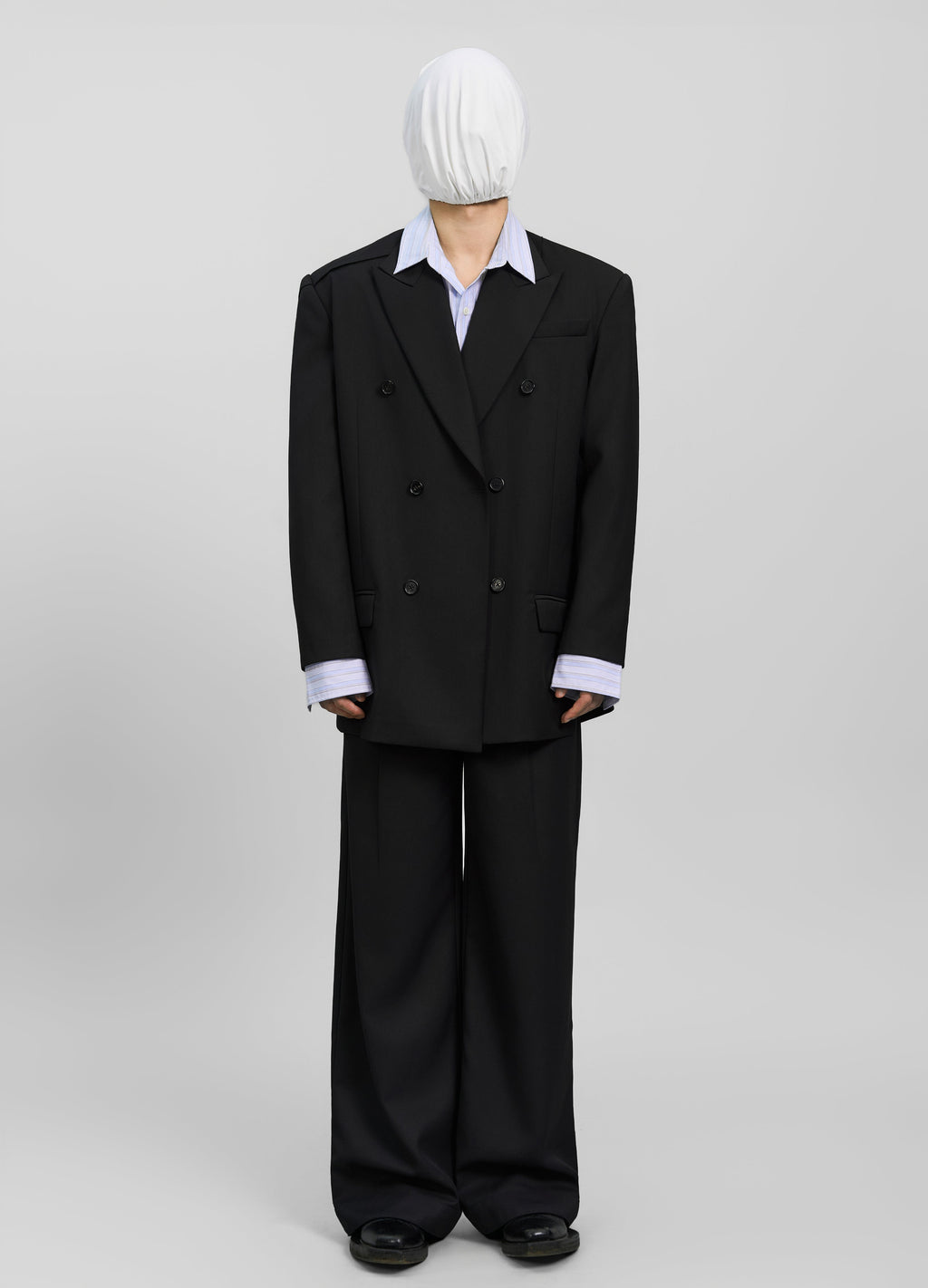 DECONSTRUCT PEAK LAPEL BLAZER