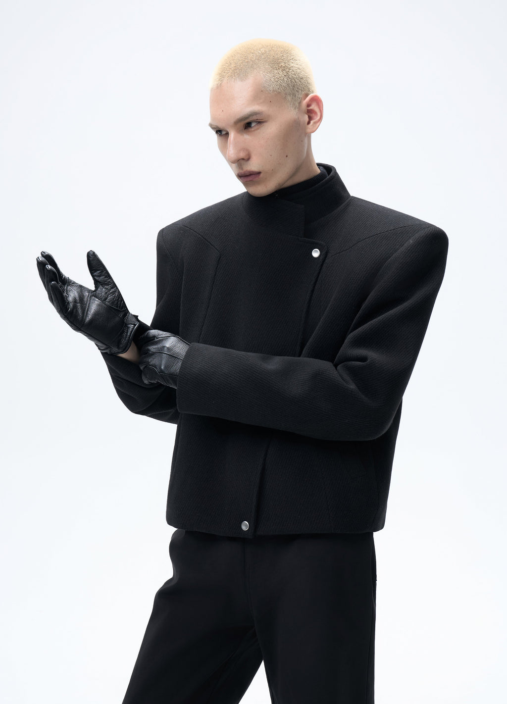 25FW PADDED WOOL SHORT JACKET