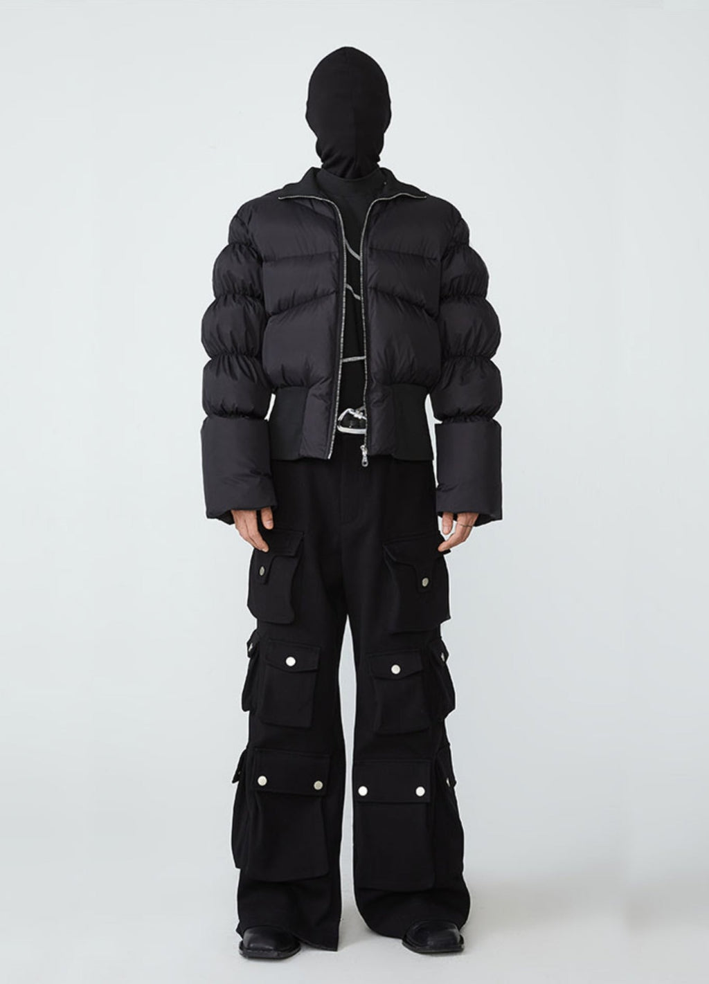 22FW Nocturnal Eclipse Crop Puffer